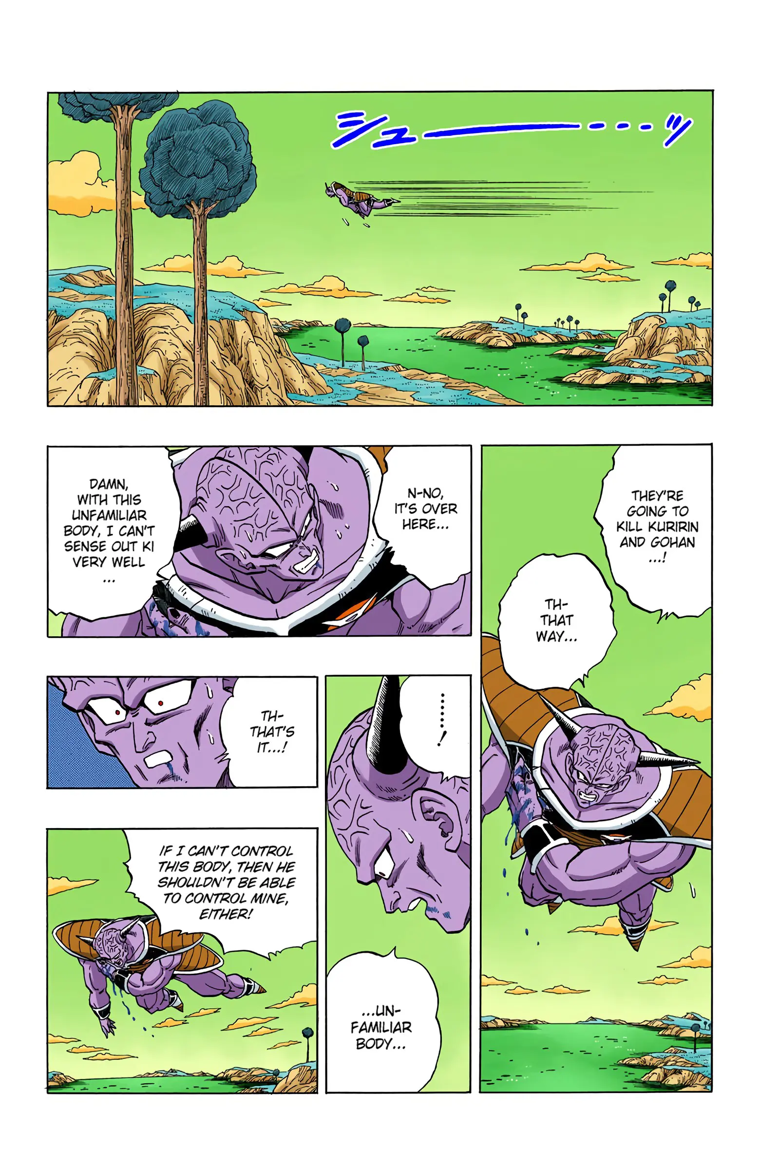 DBZ Frieza Saga Colored Manga, chapter 288, page 9