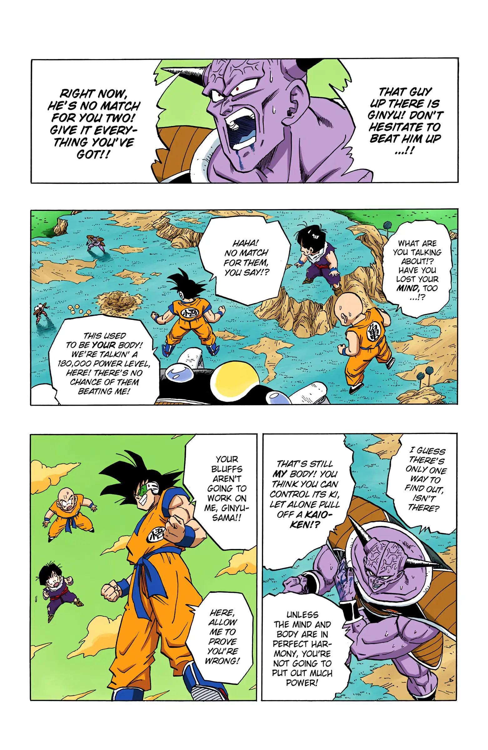 DBZ Frieza Saga Colored Manga, chapter 288, page 13