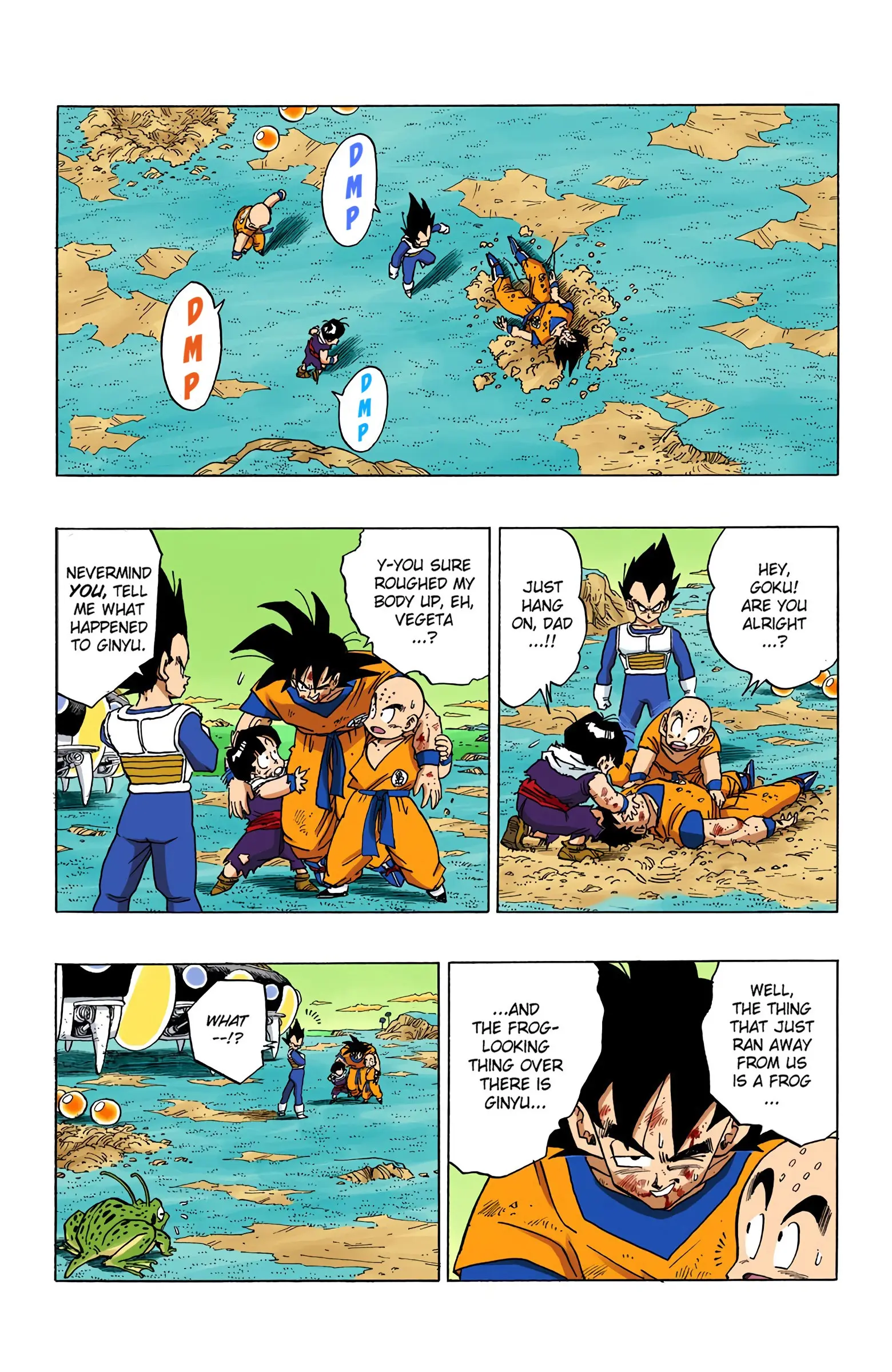 DBZ Frieza Saga Colored Manga, chapter 290, page 12