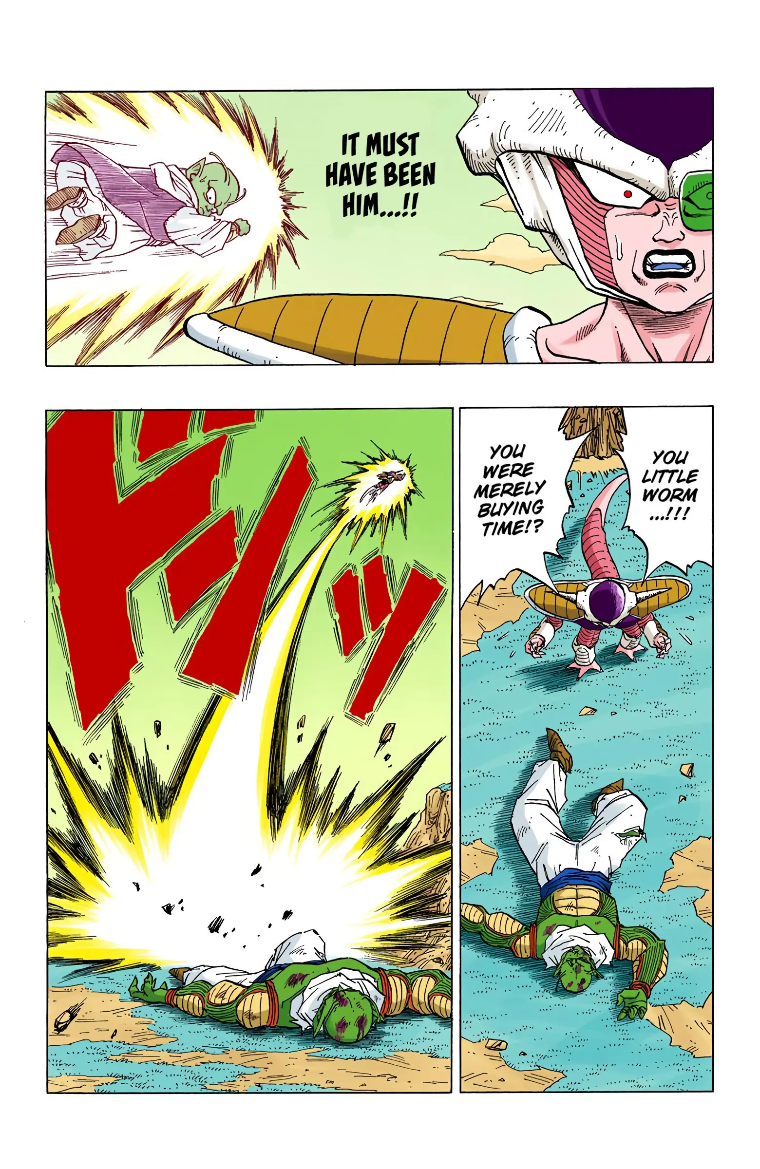 DBZ Frieza Saga Colored Manga, chapter 291, page 9