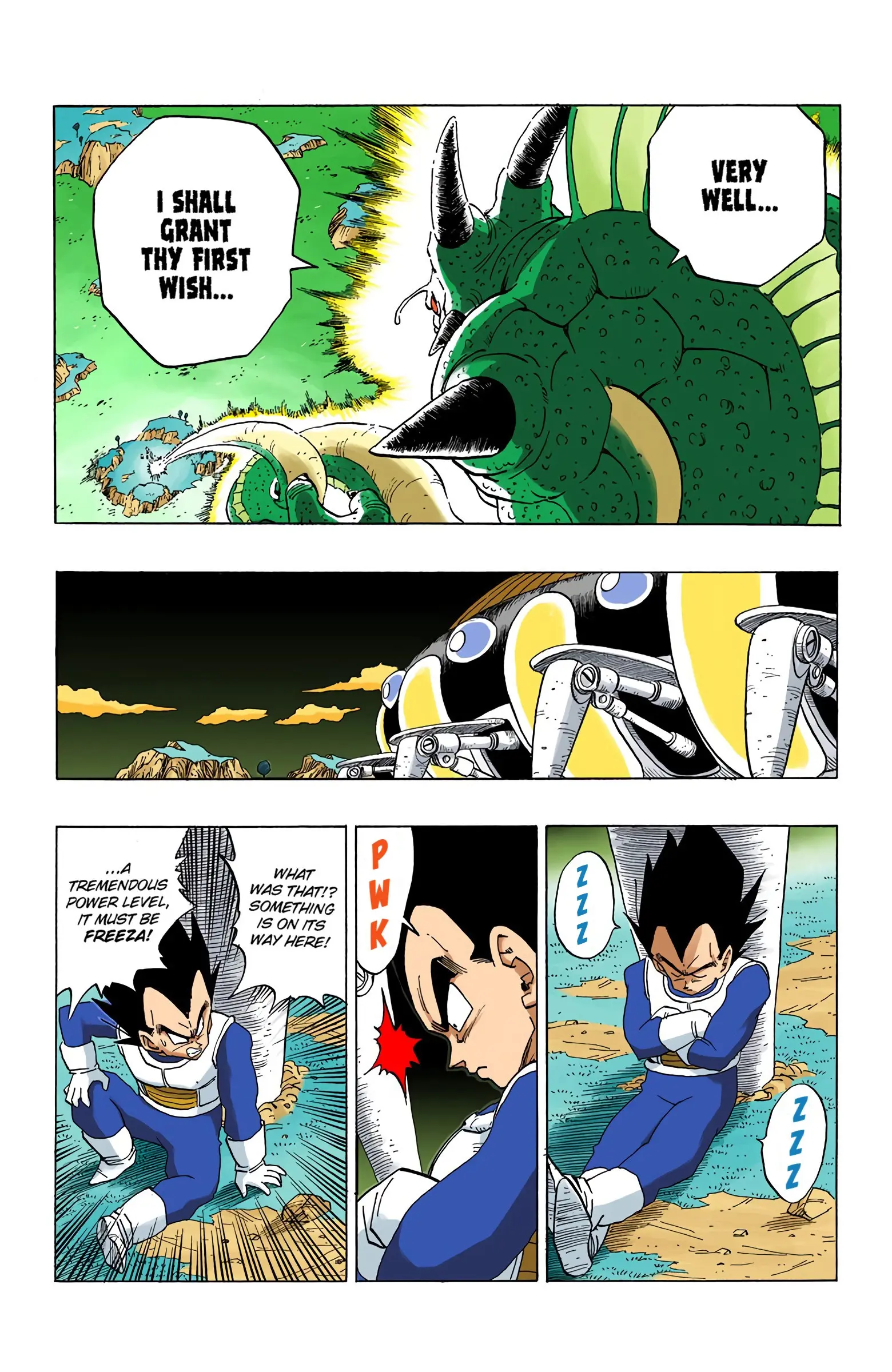 DBZ Frieza Saga Colored Manga, chapter 293, page 7