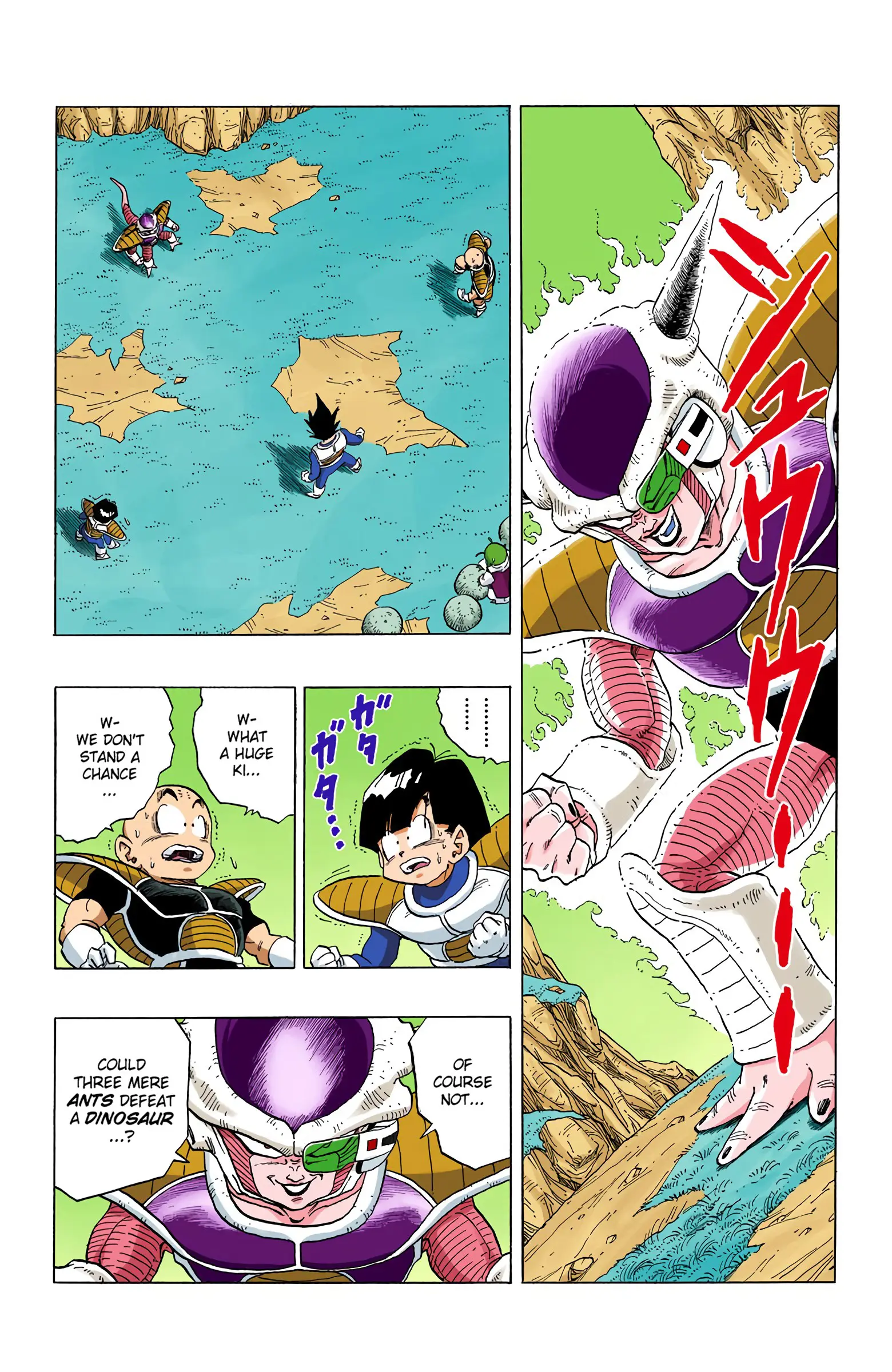 DBZ Frieza Saga Colored Manga, chapter 295, page 9