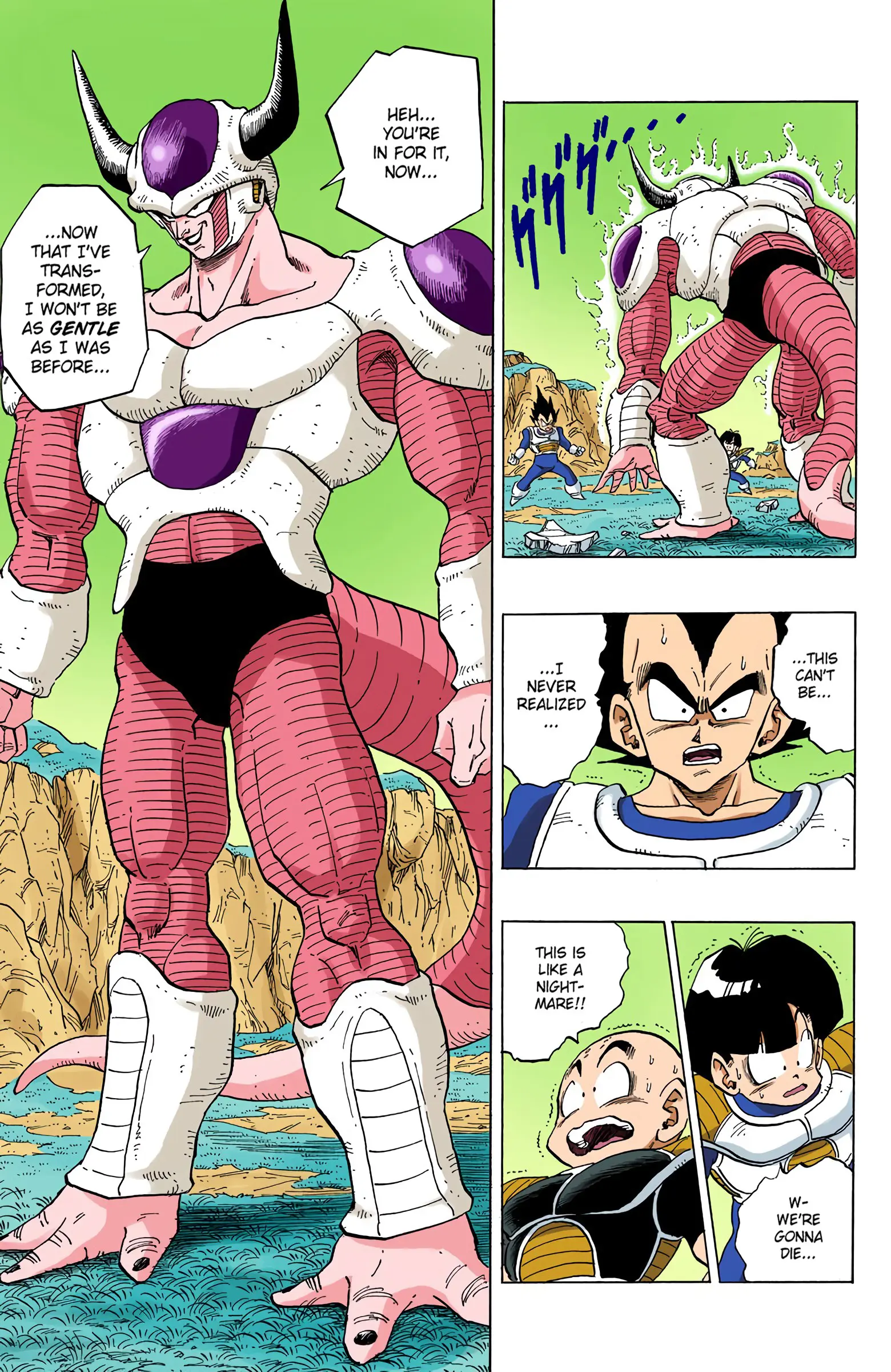 DBZ Frieza Saga Colored Manga, chapter 296, page 9