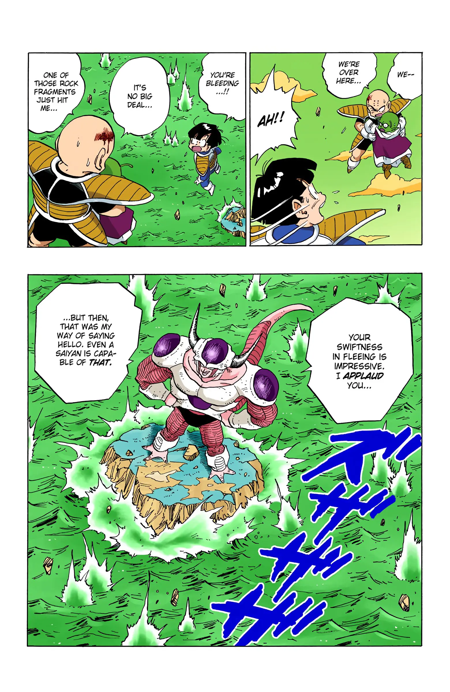 DBZ Frieza Saga Colored Manga, chapter 296, page 13