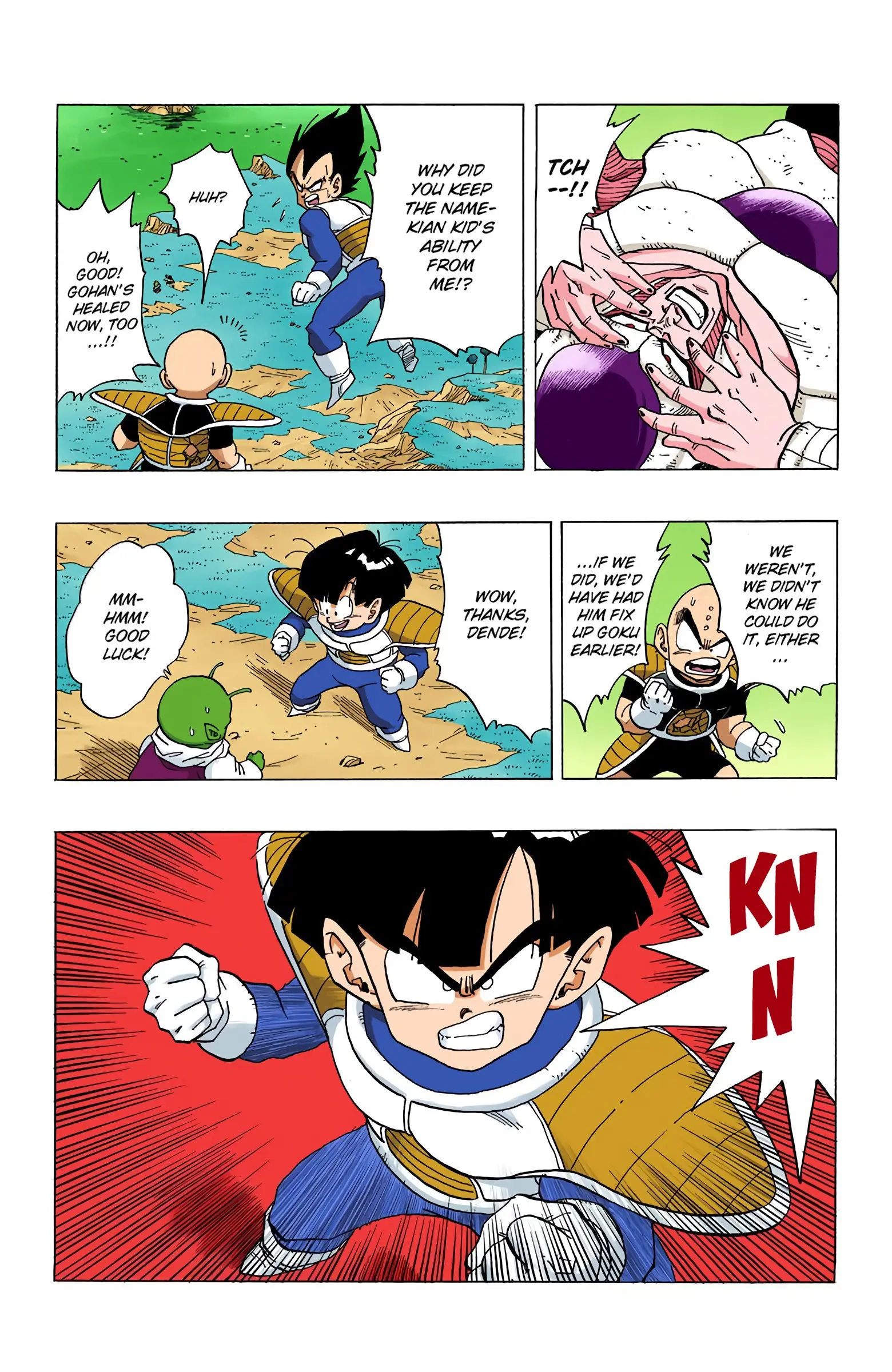 DBZ Frieza Saga Colored Manga, chapter 299, page 12