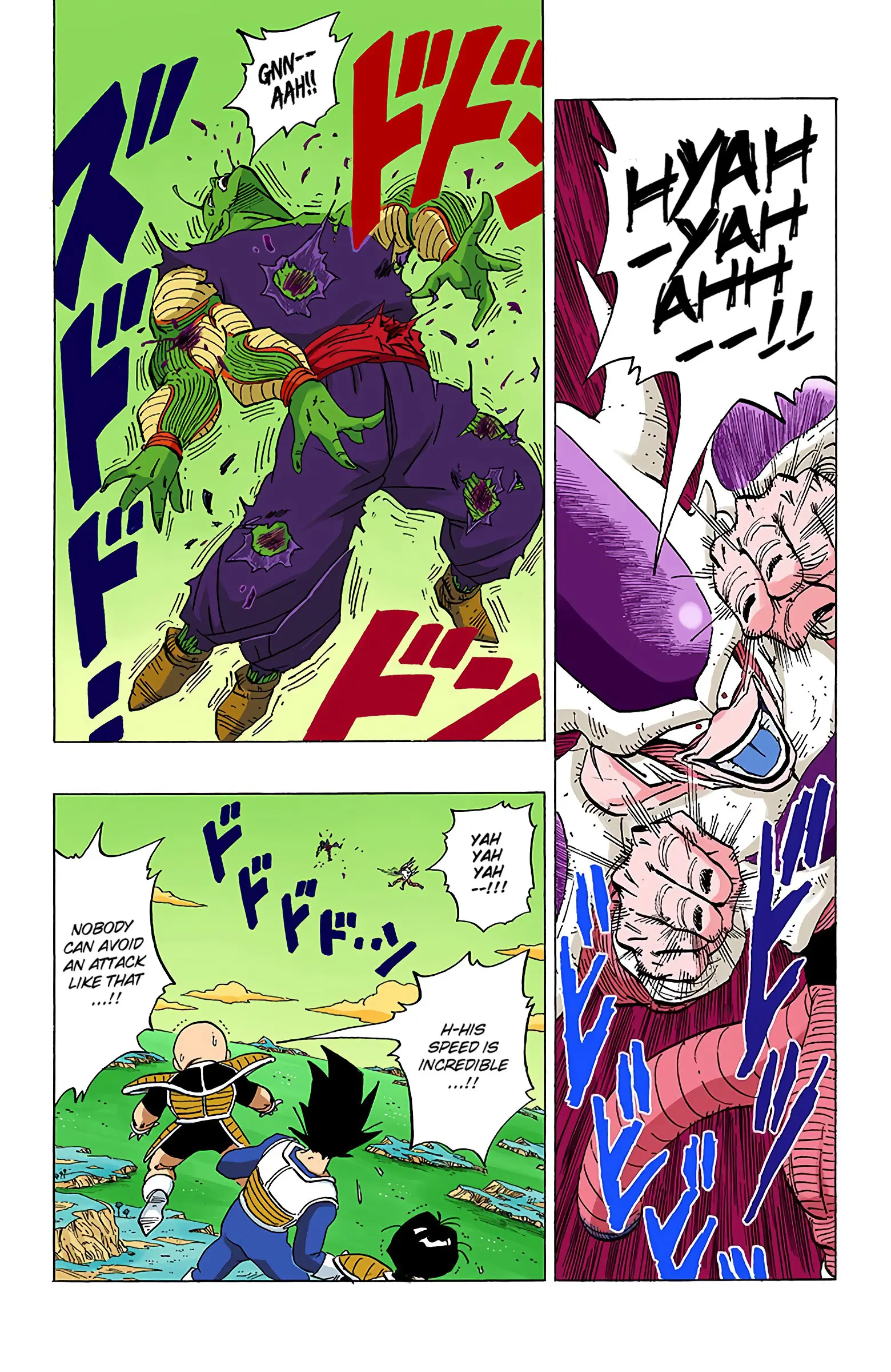 DBZ Frieza Saga Colored Manga, chapter 302, page 14