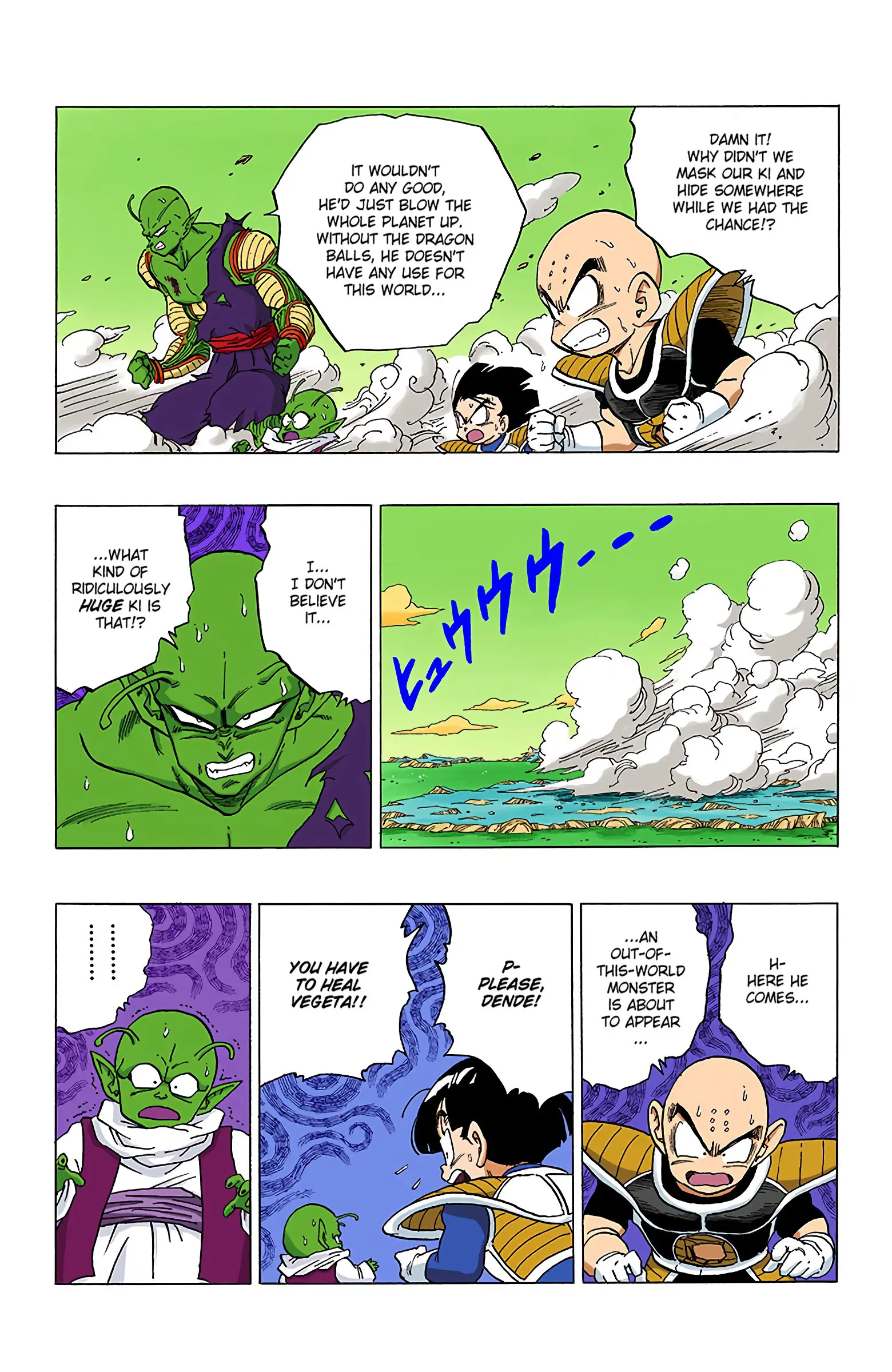 DBZ Frieza Saga Colored Manga, chapter 304, page 9