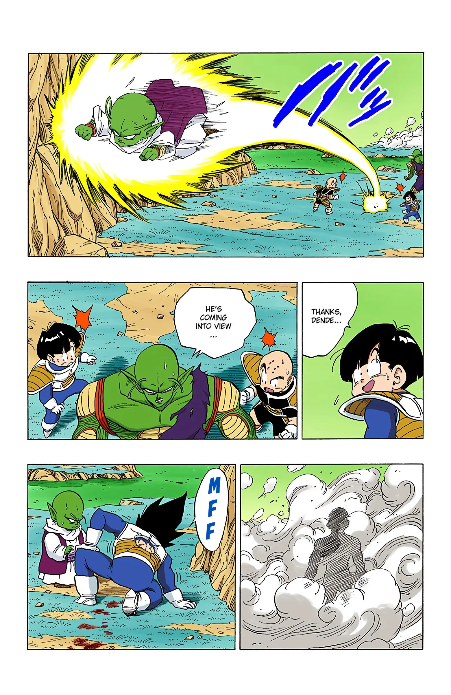 DBZ Frieza Saga Colored Manga, chapter 304, page 10