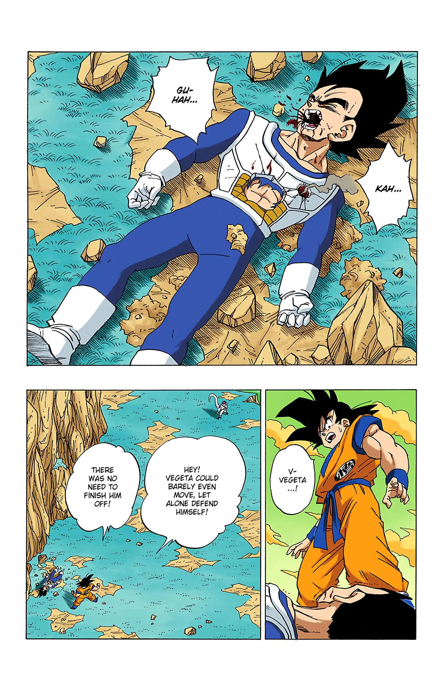 DBZ Frieza Saga Colored Manga, chapter 308, page 2