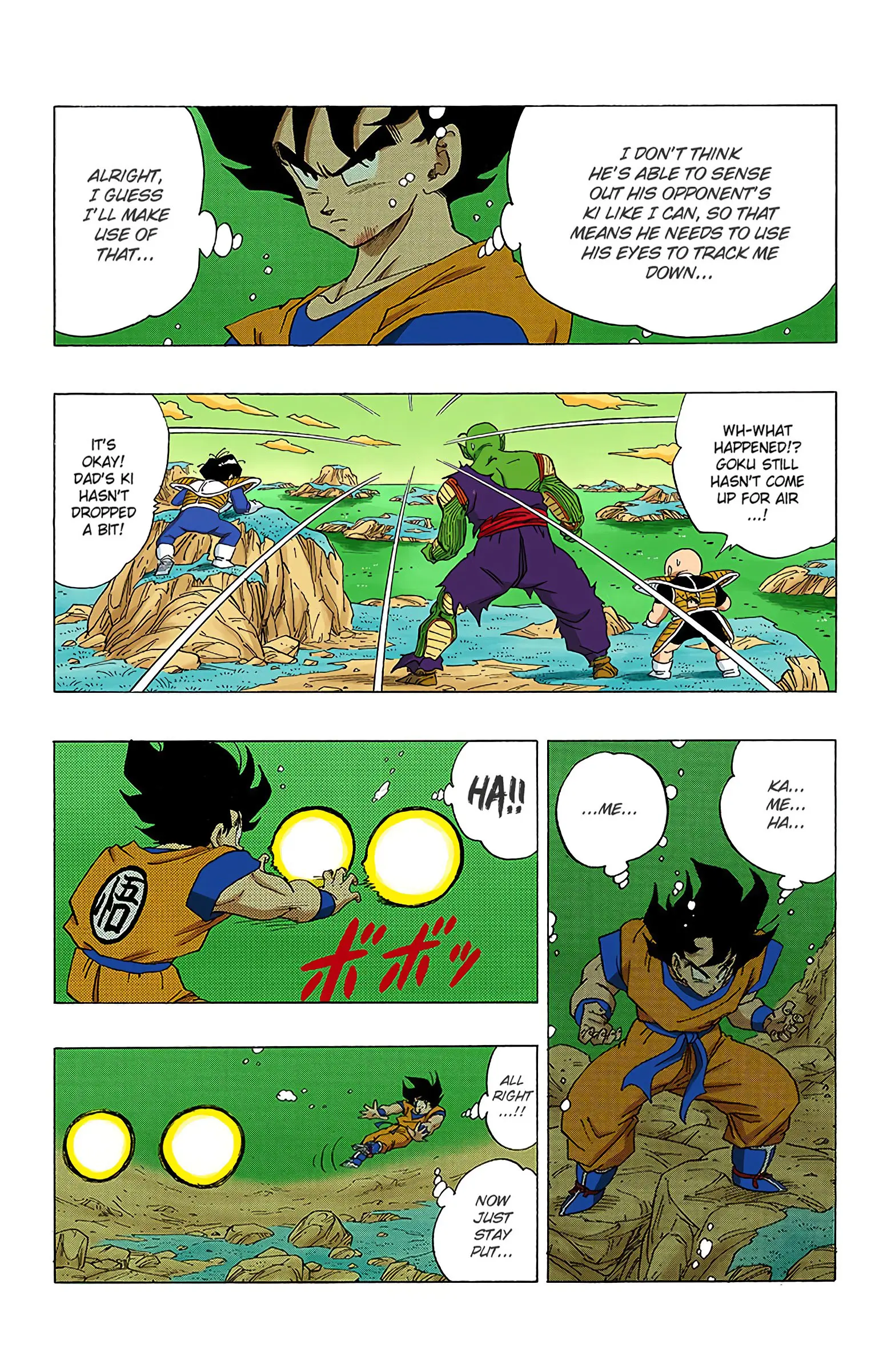 DBZ Frieza Saga Colored Manga, chapter 309, page 10