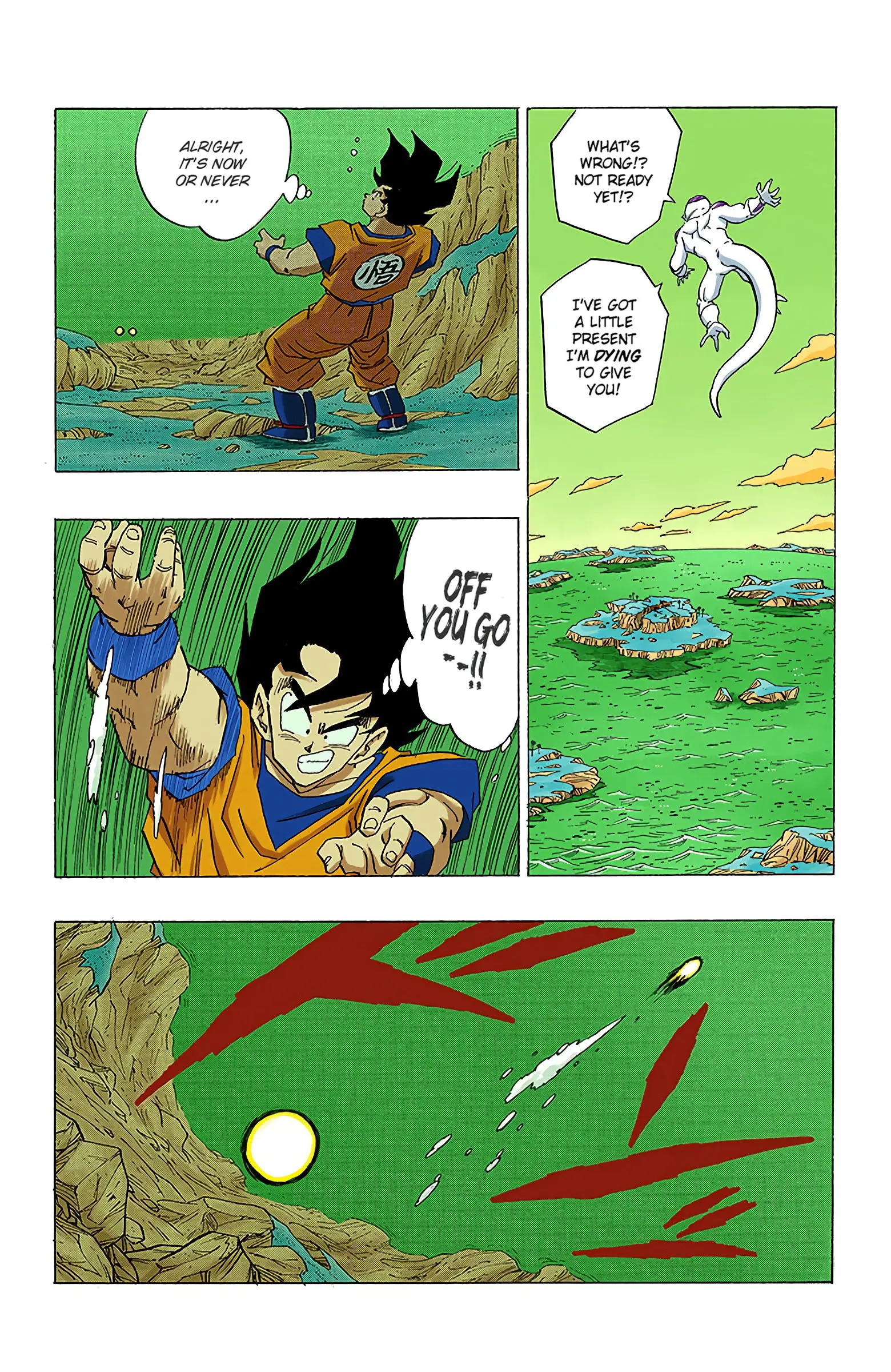 DBZ Frieza Saga Colored Manga, chapter 309, page 11