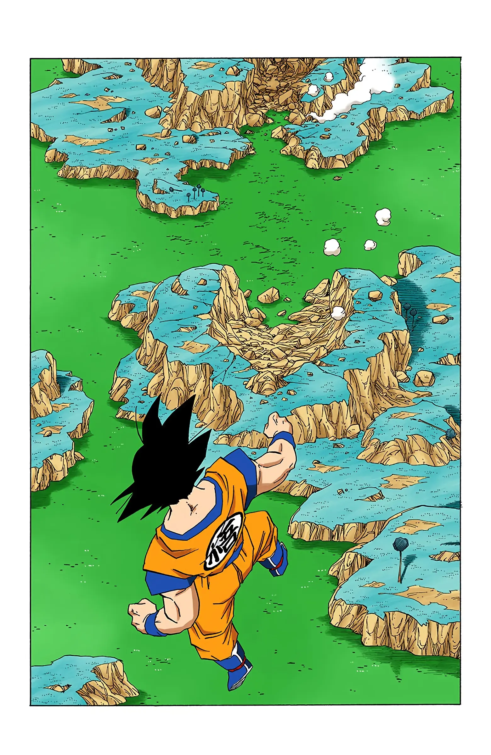 DBZ Frieza Saga Colored Manga, chapter 310, page 2