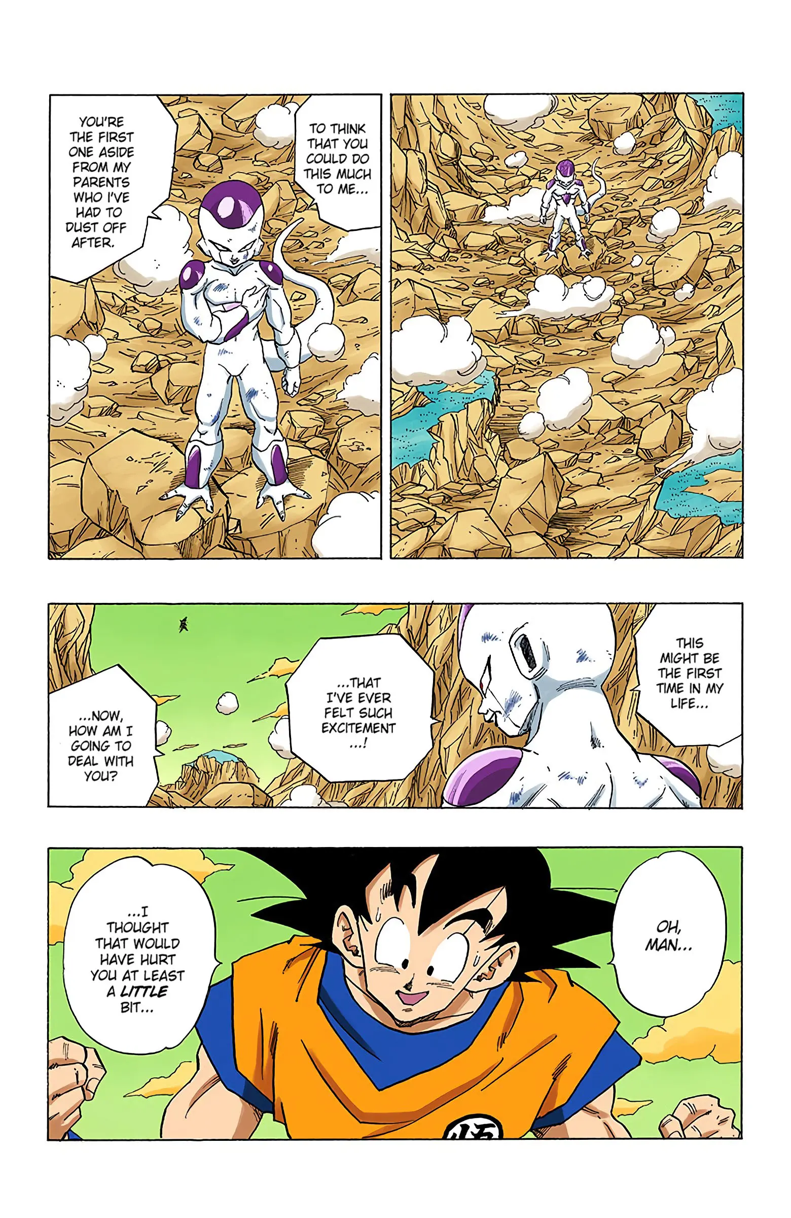 DBZ Frieza Saga Colored Manga, chapter 310, page 3
