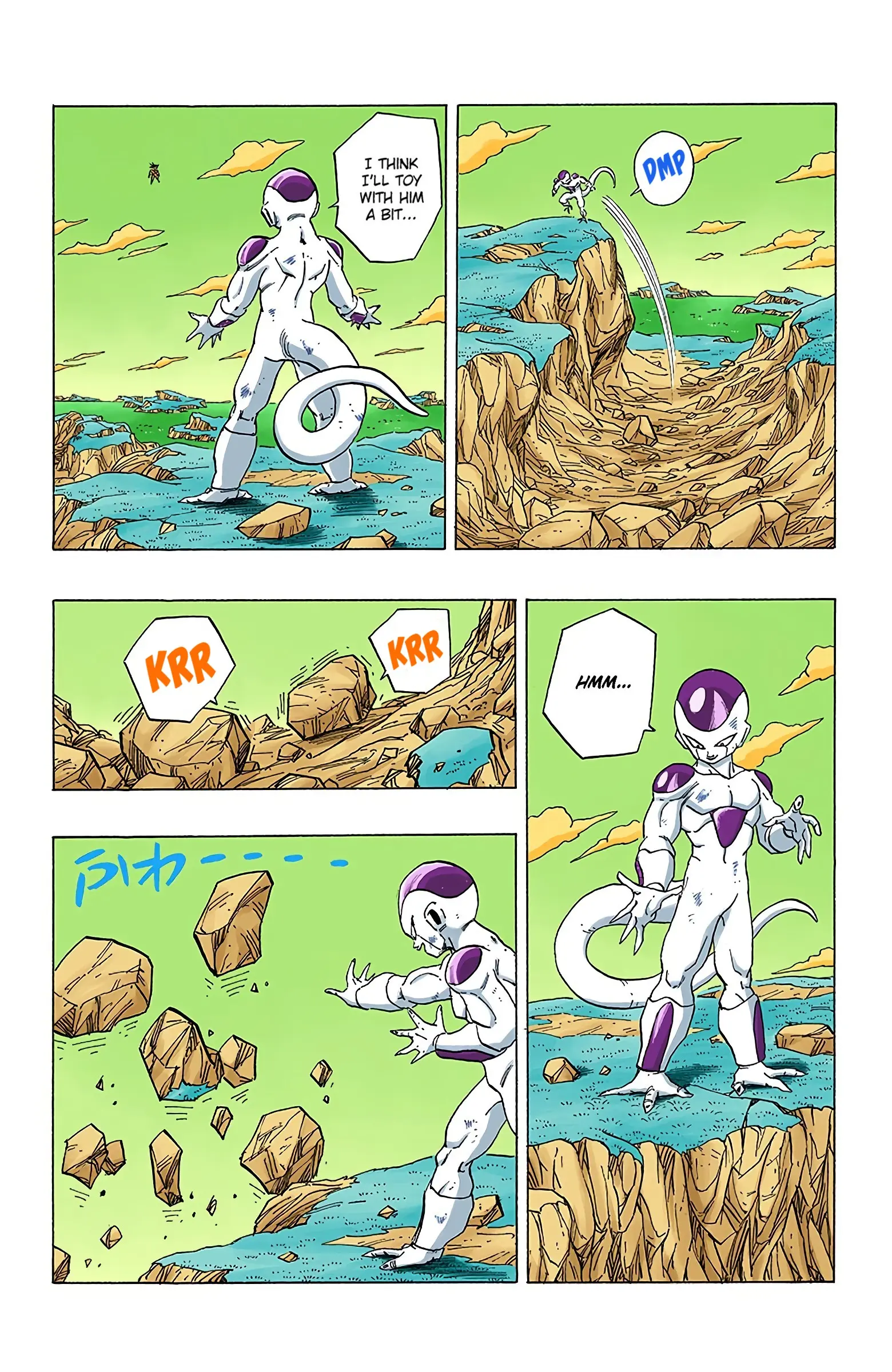 DBZ Frieza Saga Colored Manga, chapter 310, page 4