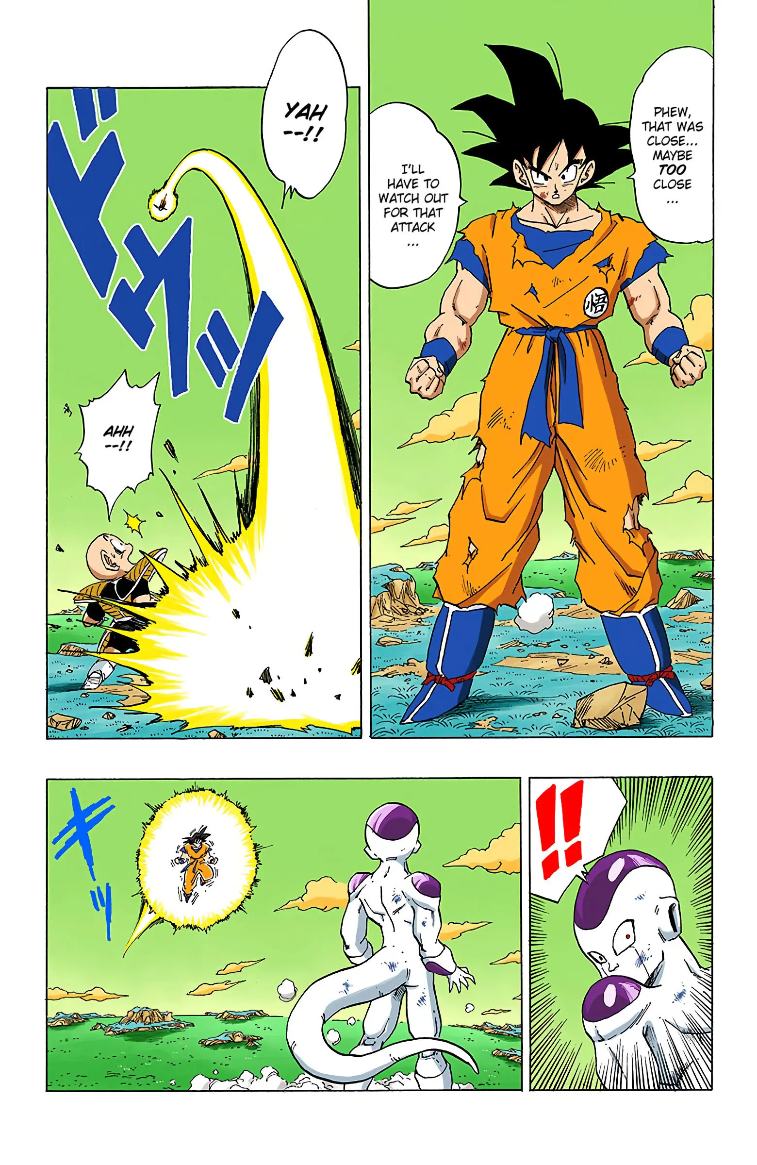 DBZ Frieza Saga Colored Manga, chapter 310, page 13