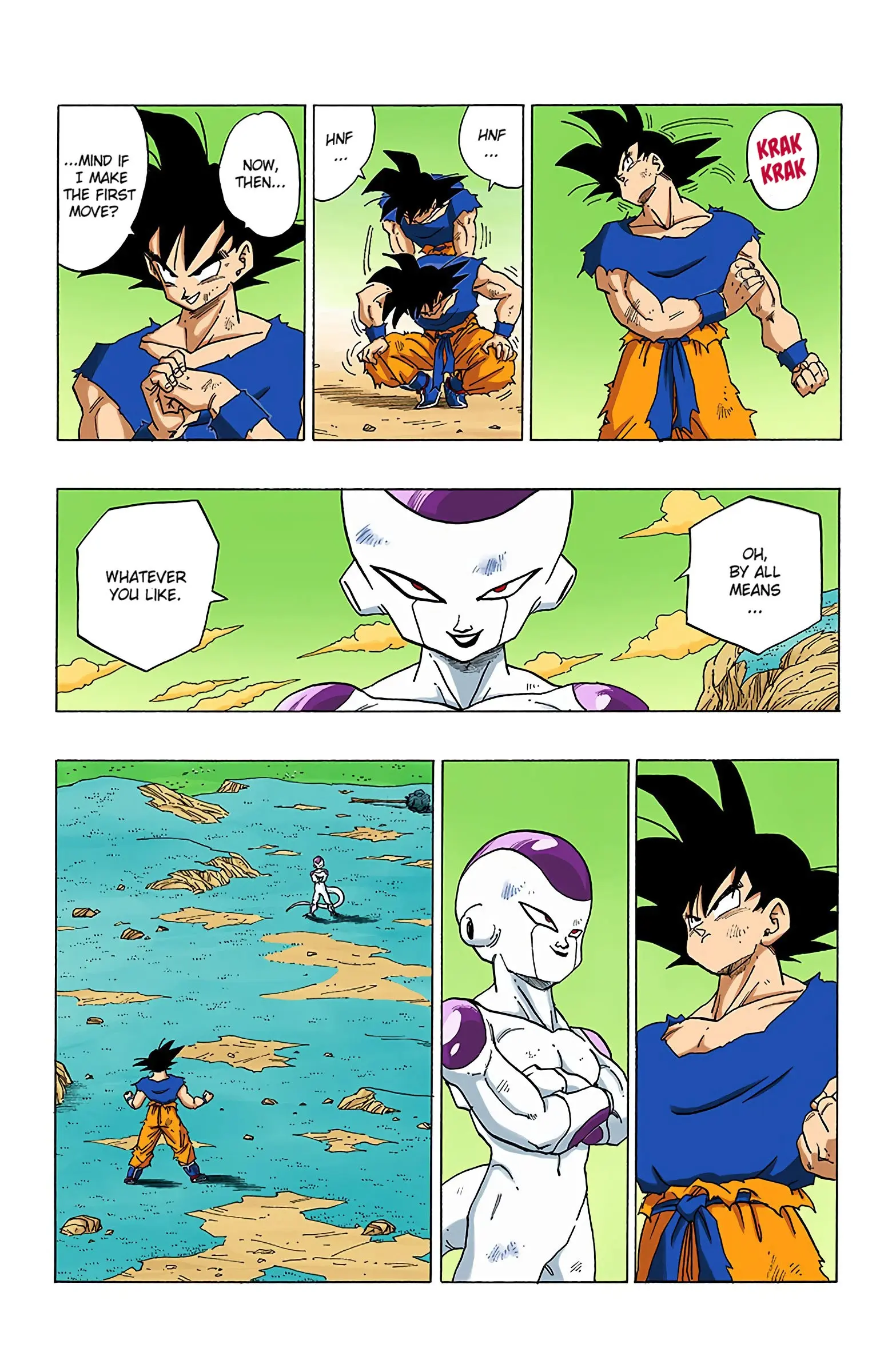 DBZ Frieza Saga Colored Manga, chapter 311, page 5