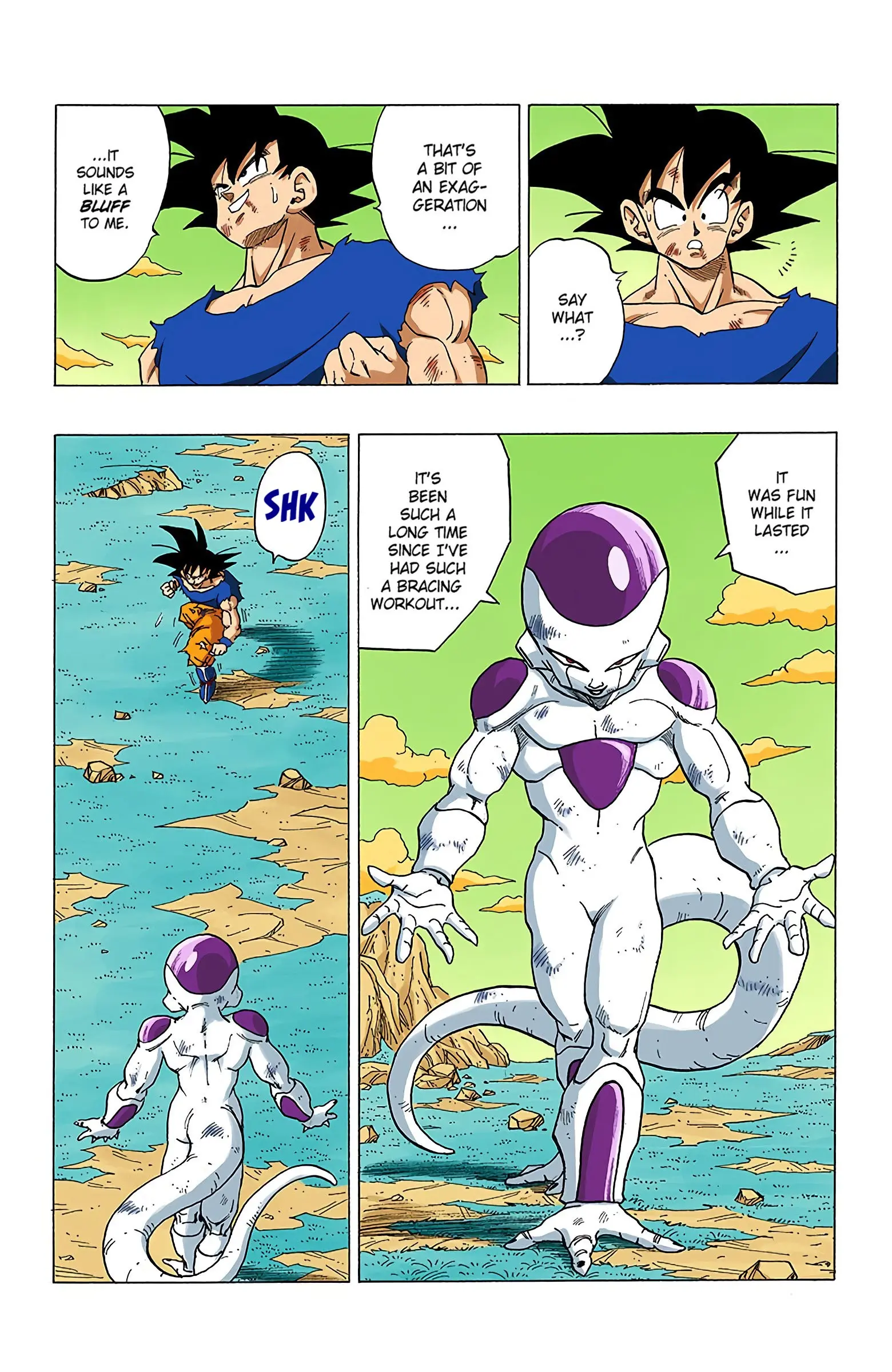 DBZ Frieza Saga Colored Manga, chapter 312, page 4