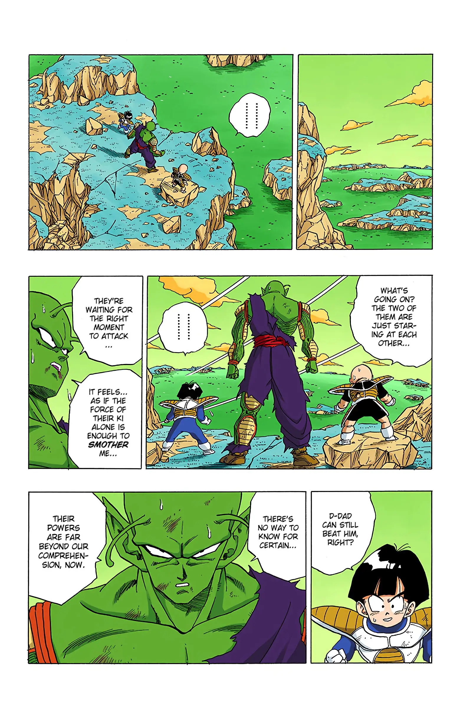 DBZ Frieza Saga Colored Manga, chapter 312, page 5