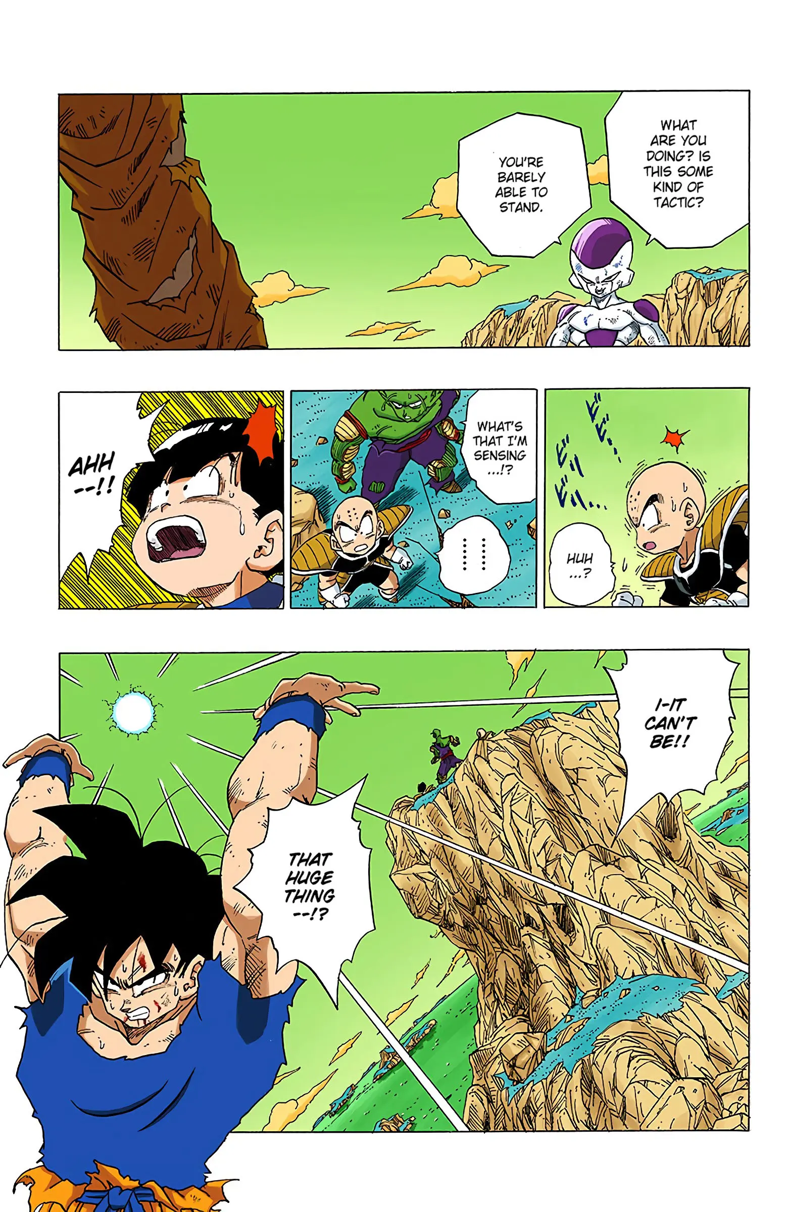 DBZ Frieza Saga Colored Manga, chapter 314, page 15