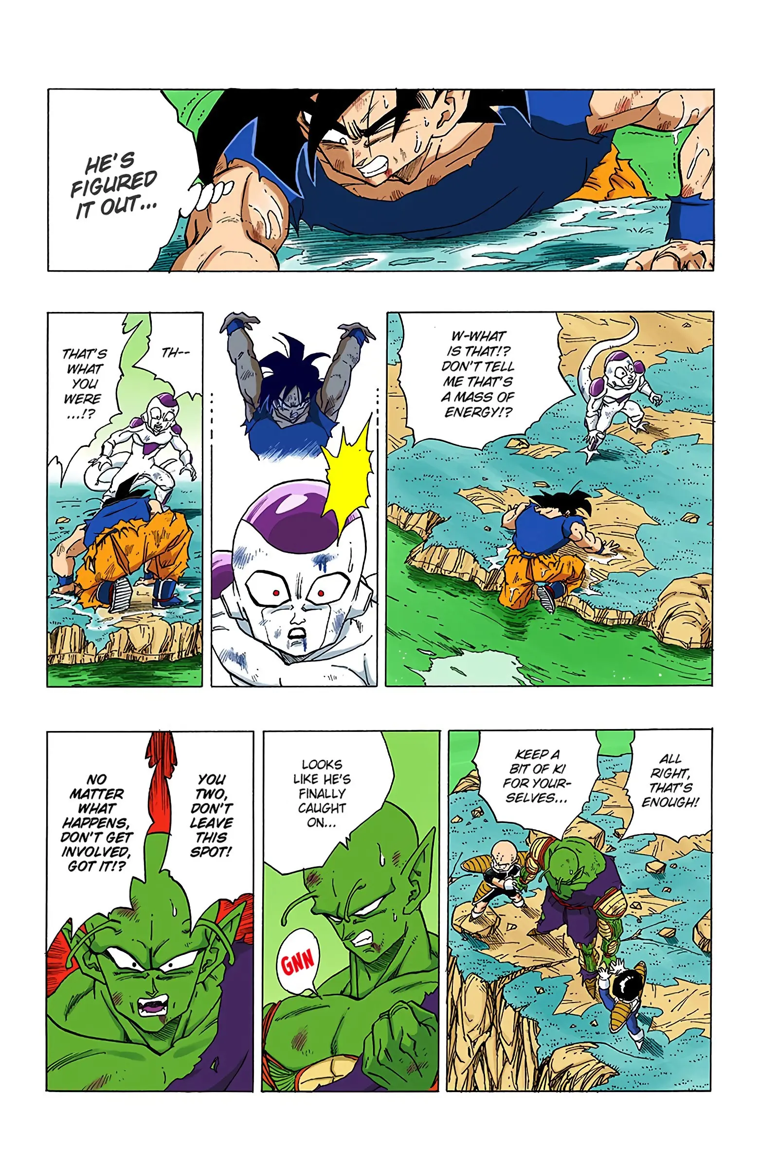 DBZ Frieza Saga Colored Manga, chapter 315, page 11