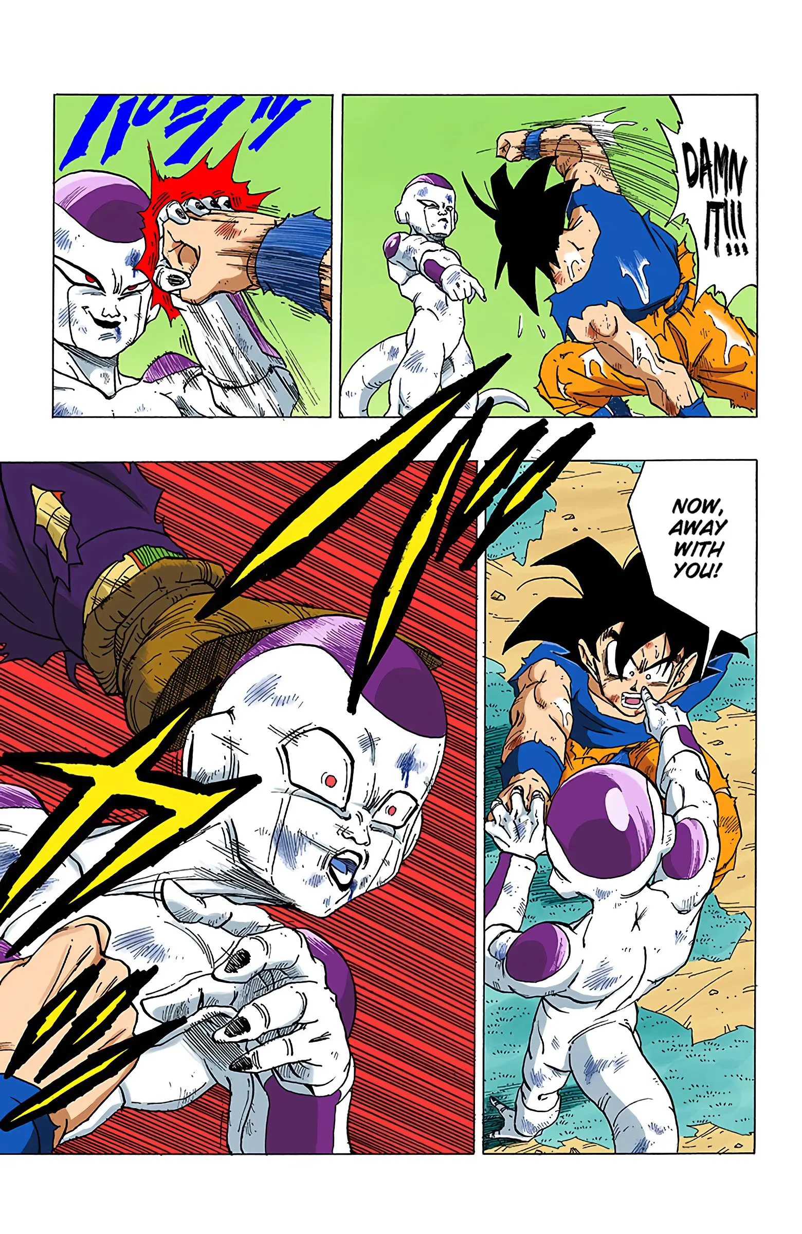 DBZ Frieza Saga Colored Manga, chapter 315, page 13