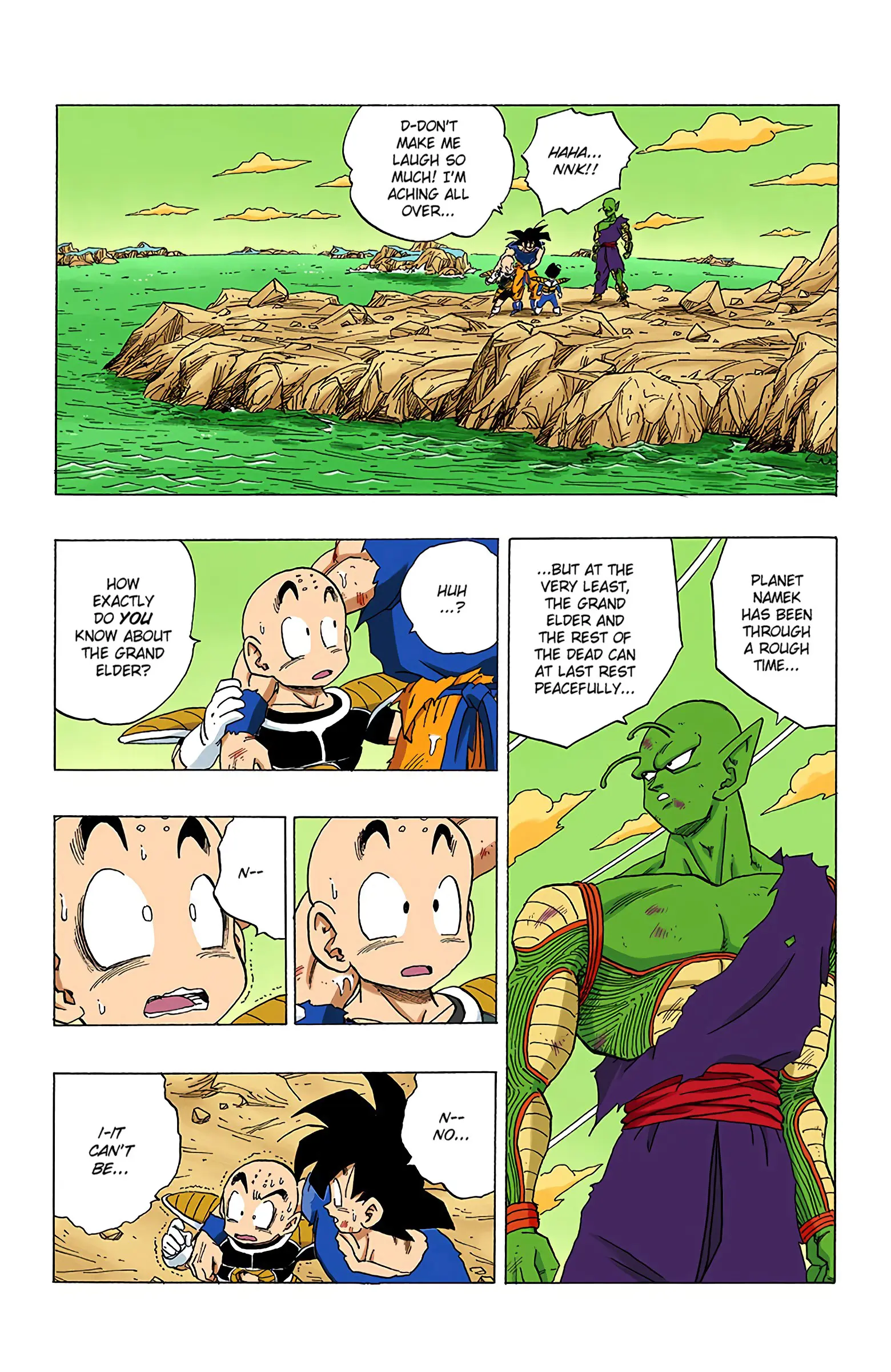 DBZ Frieza Saga Colored Manga, chapter 317, page 6