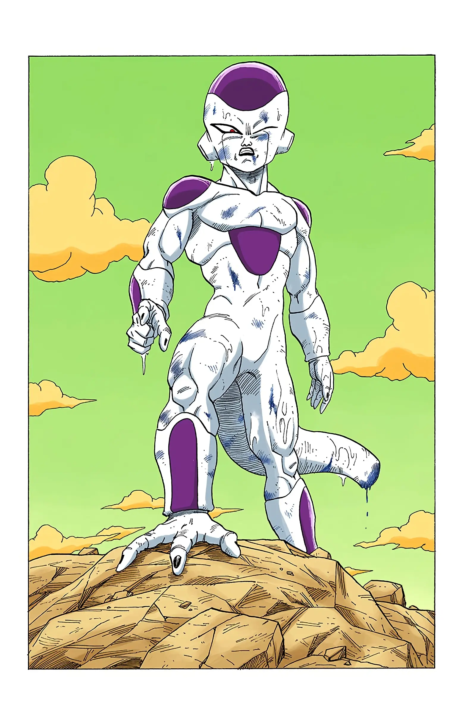 DBZ Frieza Saga Colored Manga, chapter 317, page 7