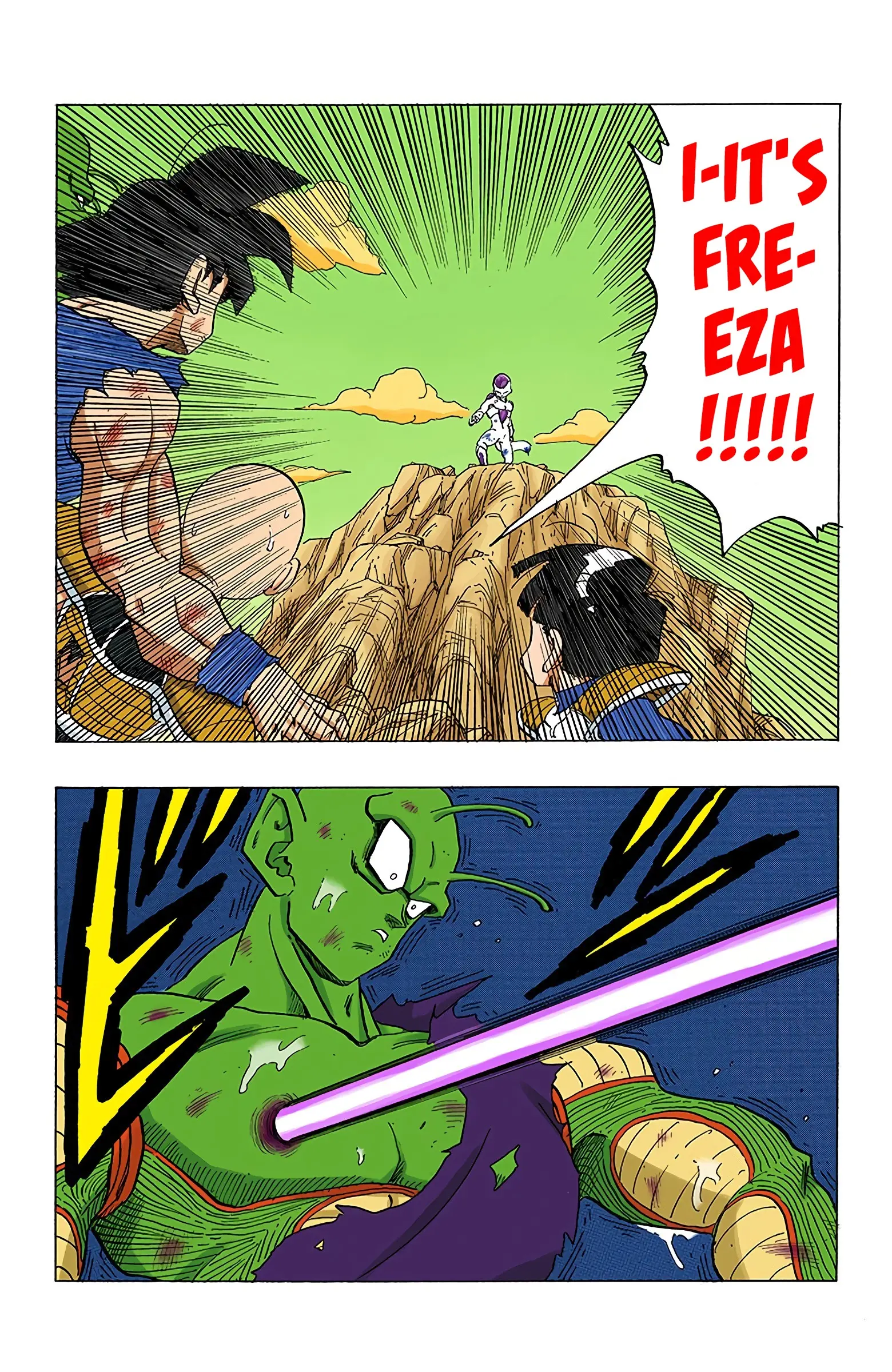 DBZ Frieza Saga Colored Manga, chapter 317, page 8