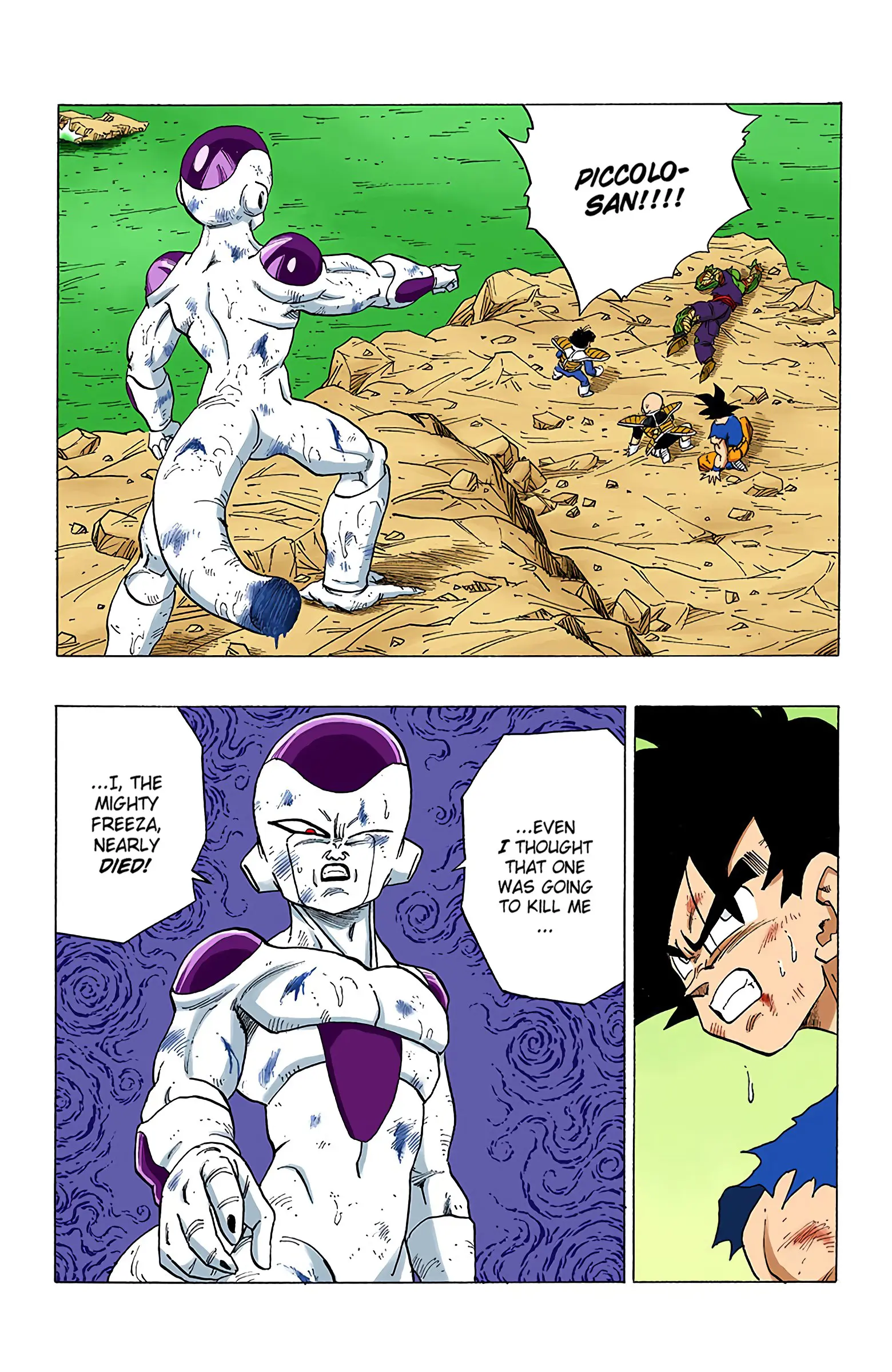 DBZ Frieza Saga Colored Manga, chapter 317, page 10