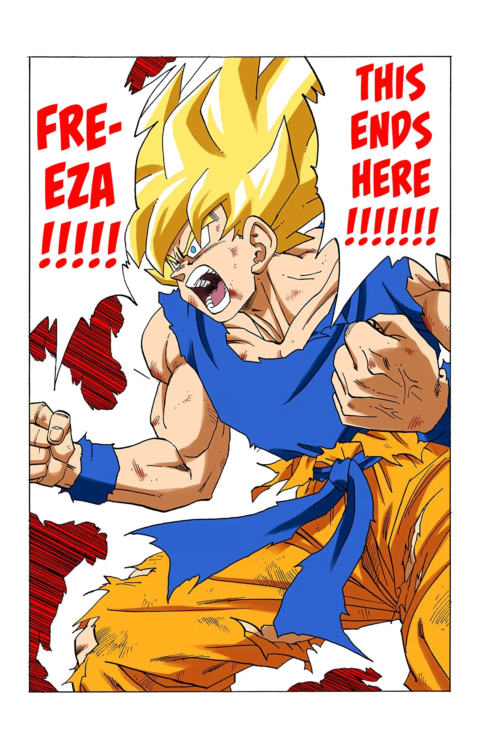 DBZ Frieza Saga Colored Manga, chapter 318, page 8