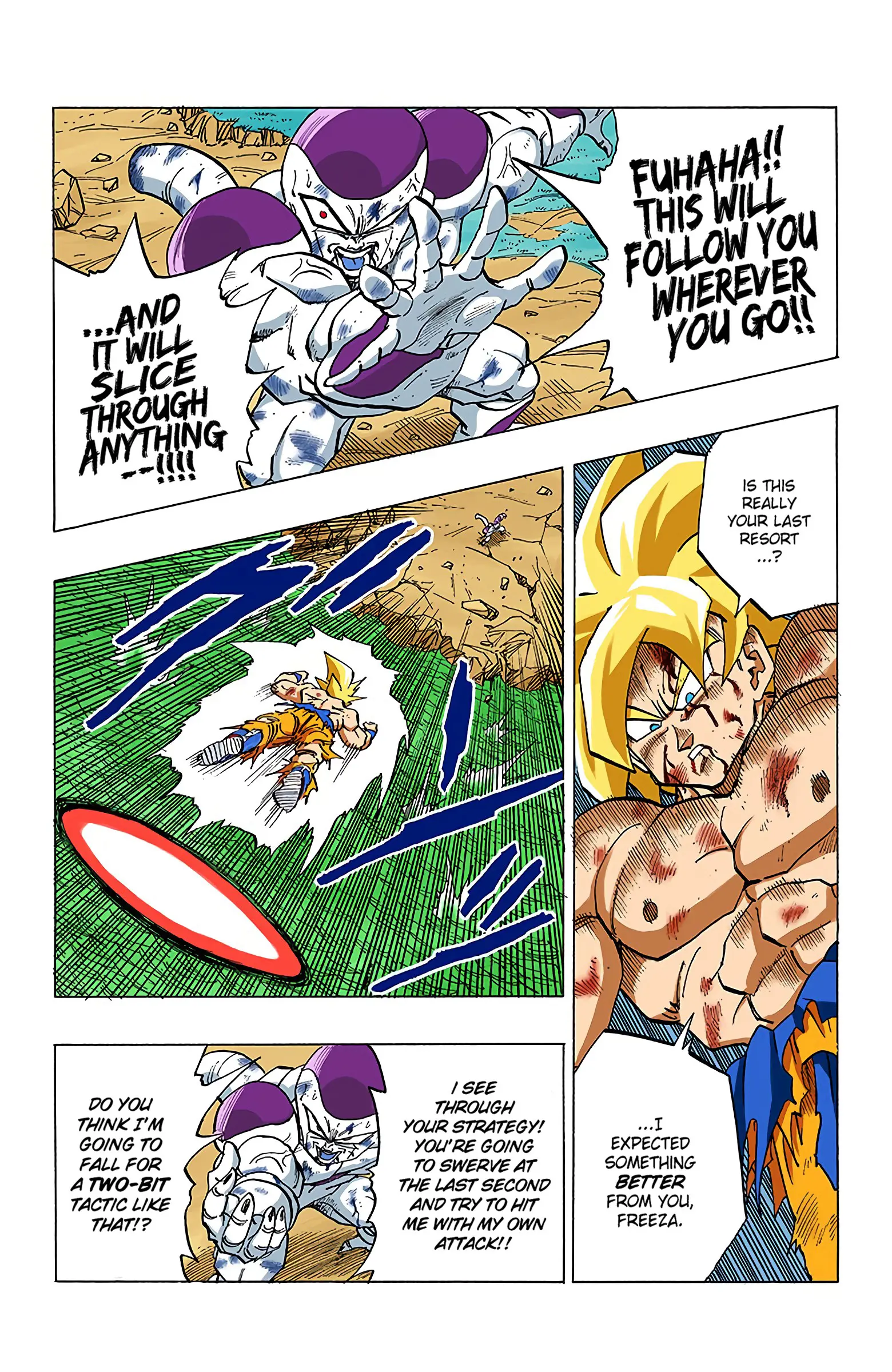 DBZ Frieza Saga Colored Manga, chapter 325, page 15