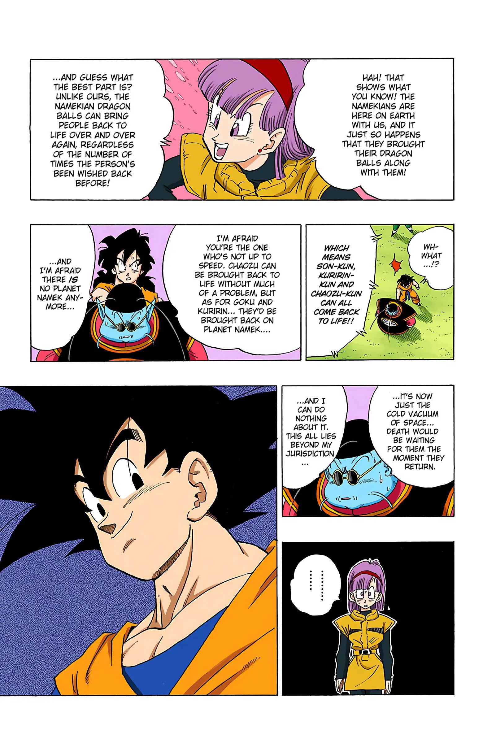 DBZ Frieza Saga Colored Manga, chapter 328, page 15