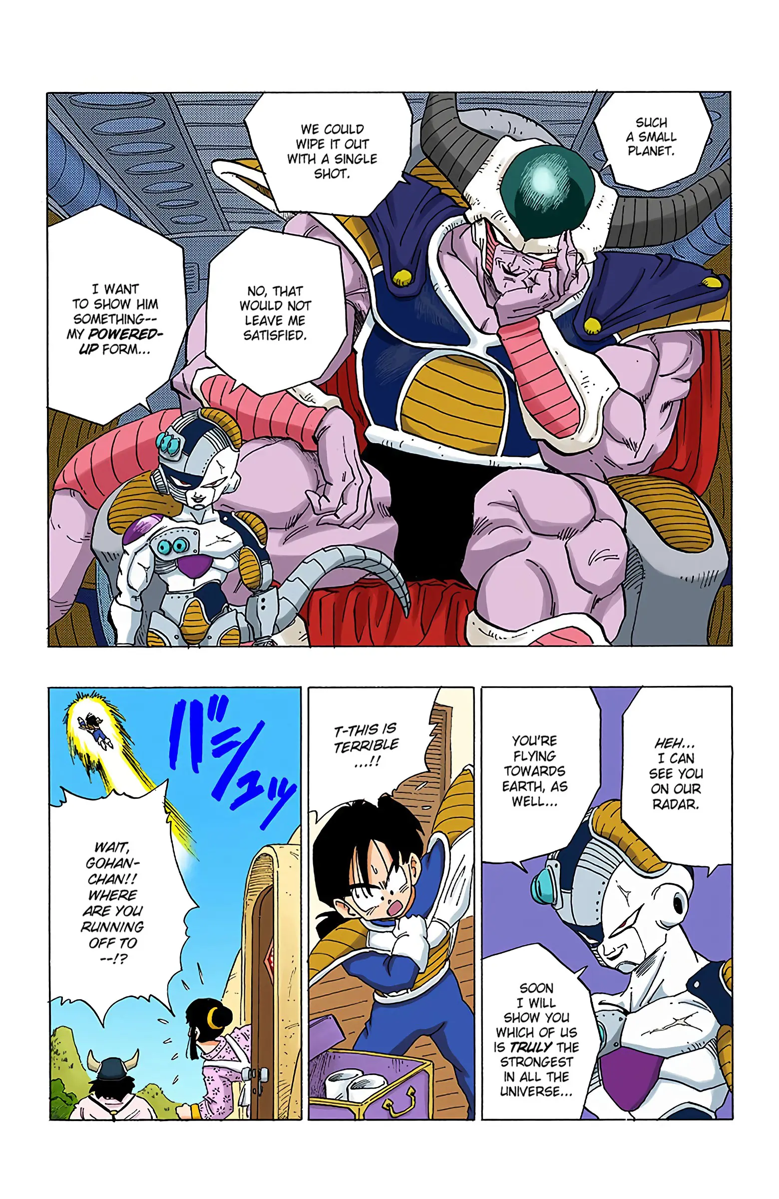 DBZ Frieza Saga Colored Manga, chapter 329, page 15