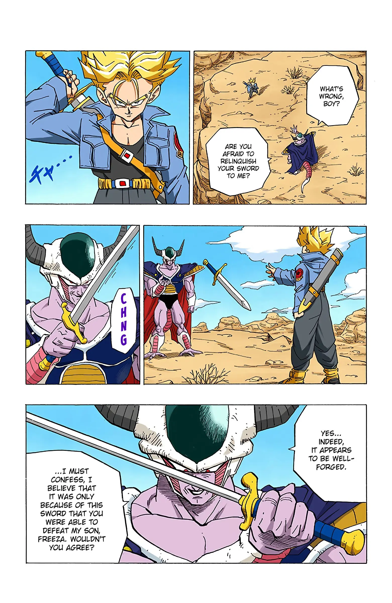 DBZ Perfect Cell Saga (Colored), chapter 332, page 8