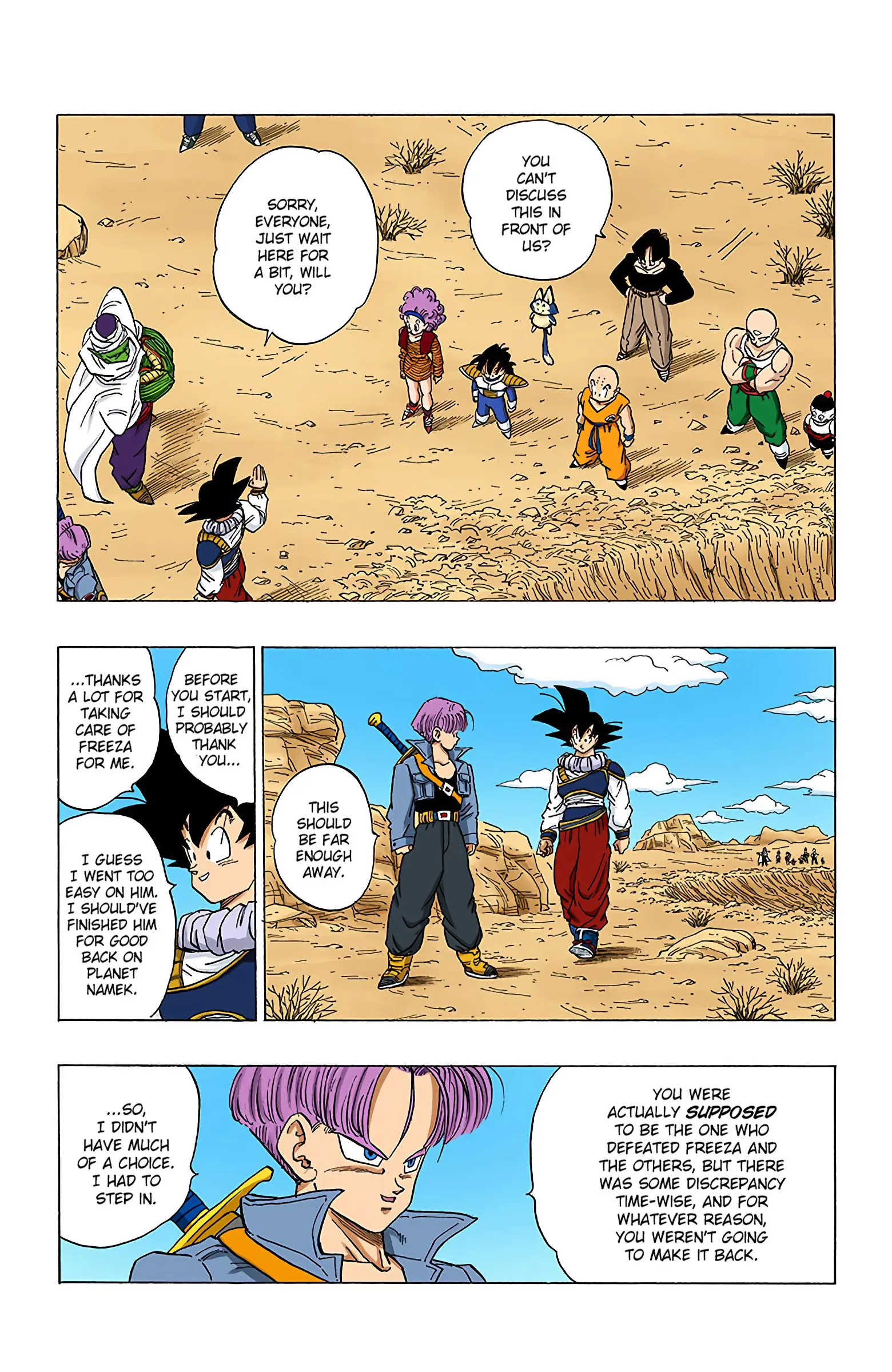 DBZ Perfect Cell Saga (Colored), chapter 334, page 4