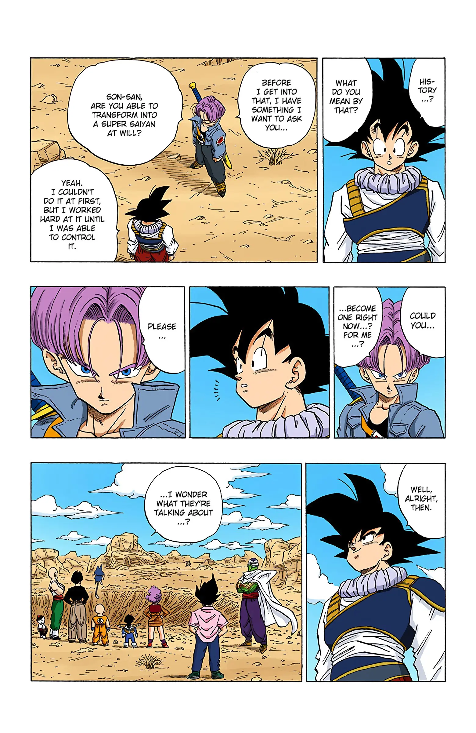 DBZ Perfect Cell Saga (Colored), chapter 334, page 6