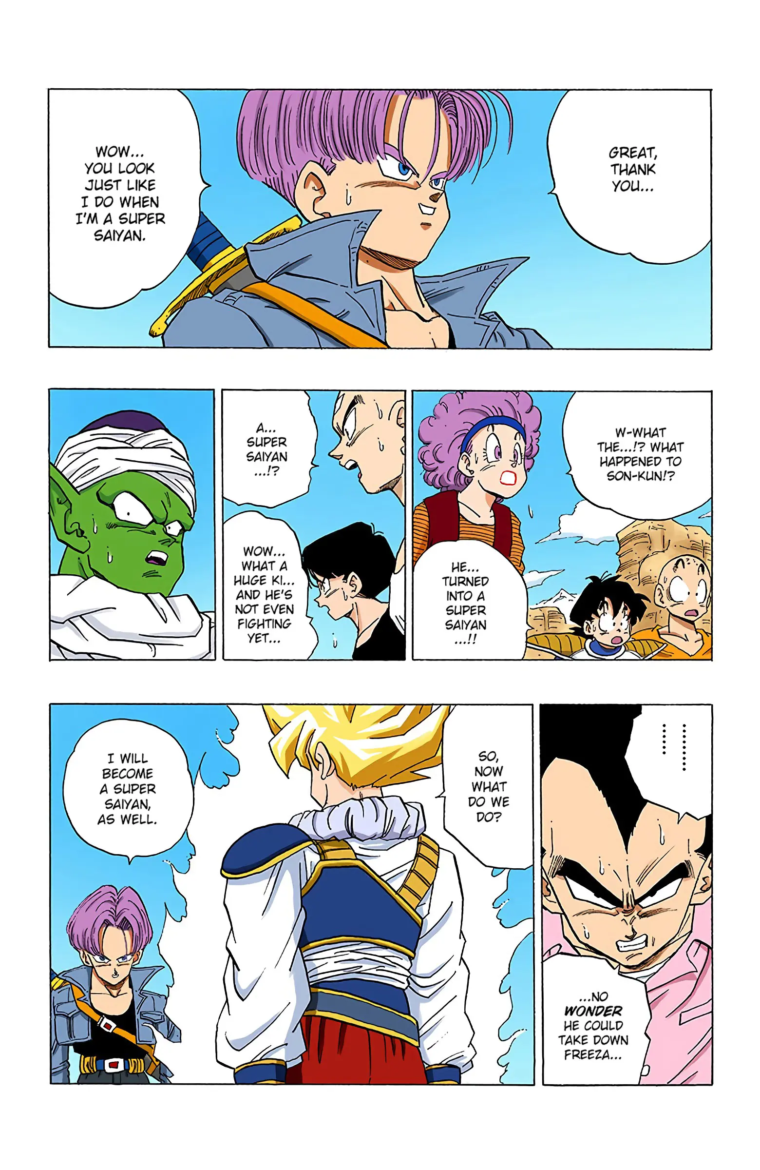 DBZ Perfect Cell Saga (Colored), chapter 334, page 8