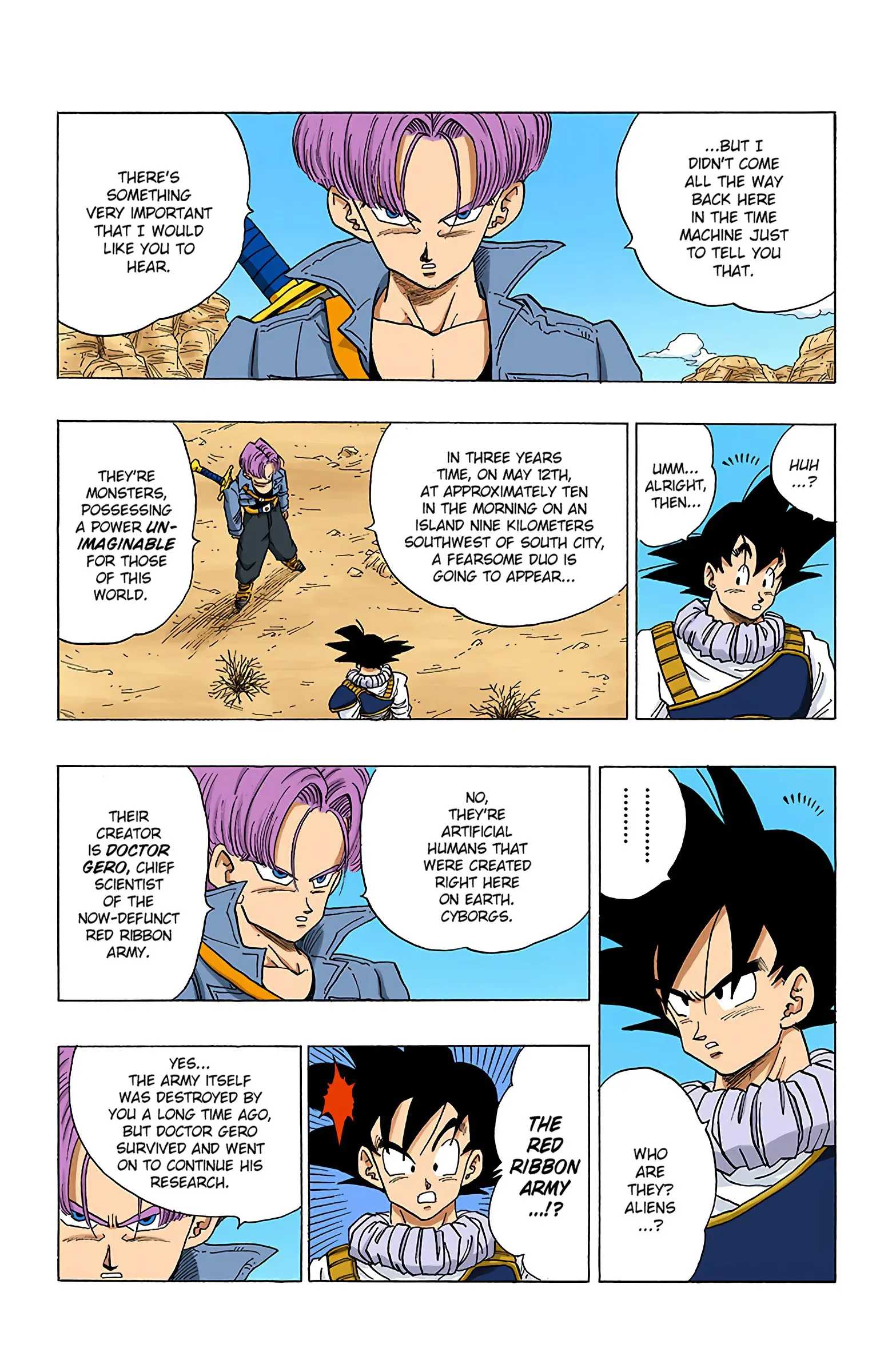 DBZ Perfect Cell Saga (Colored), chapter 335, page 3
