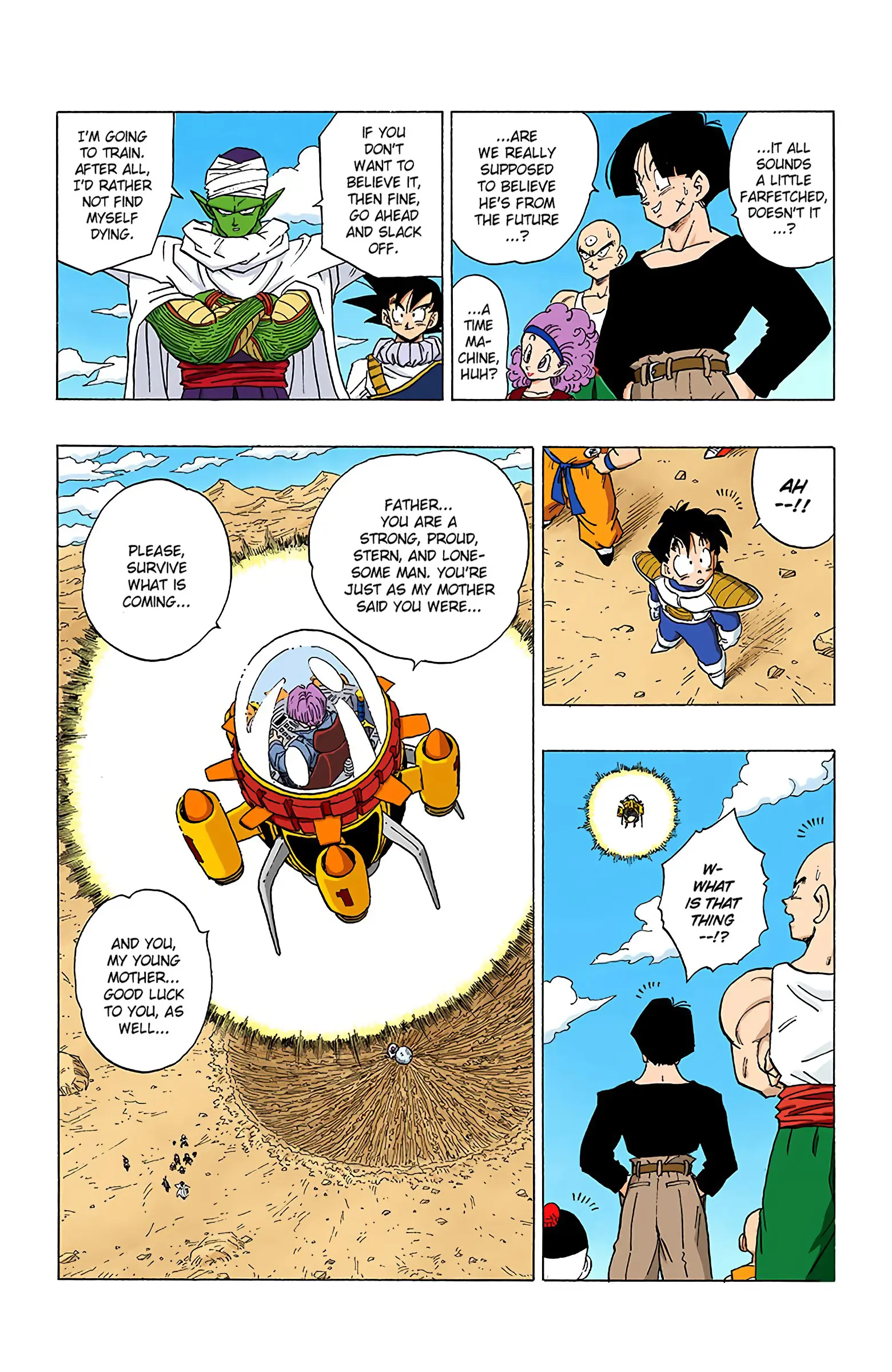 DBZ Perfect Cell Saga (Colored), chapter 335, page 14