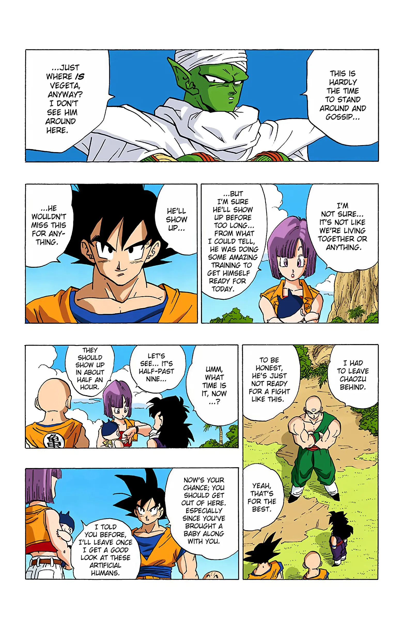 DBZ Perfect Cell Saga (Colored), chapter 337, page 8