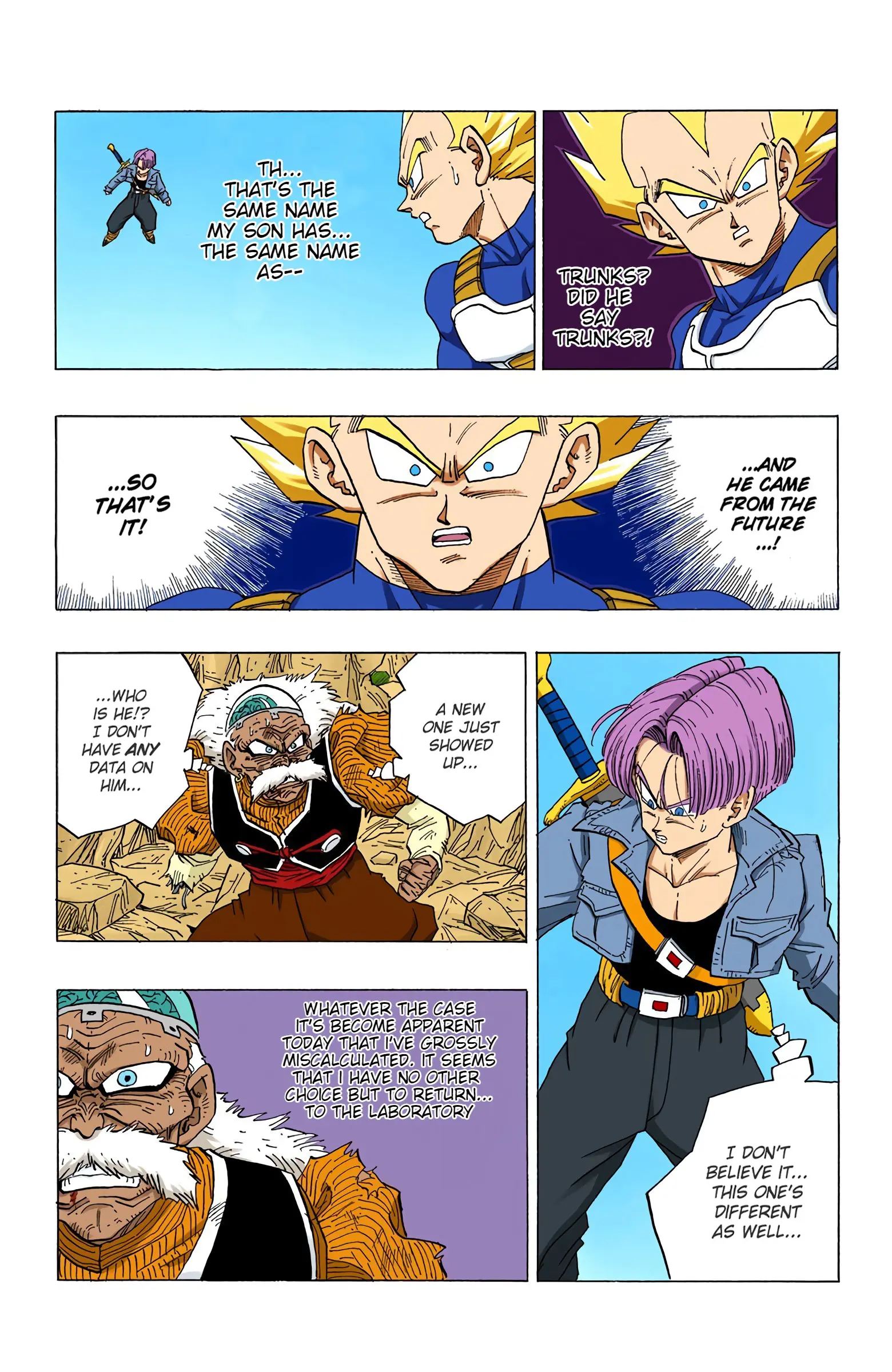 DBZ Perfect Cell Saga (Colored), chapter 347, page 6