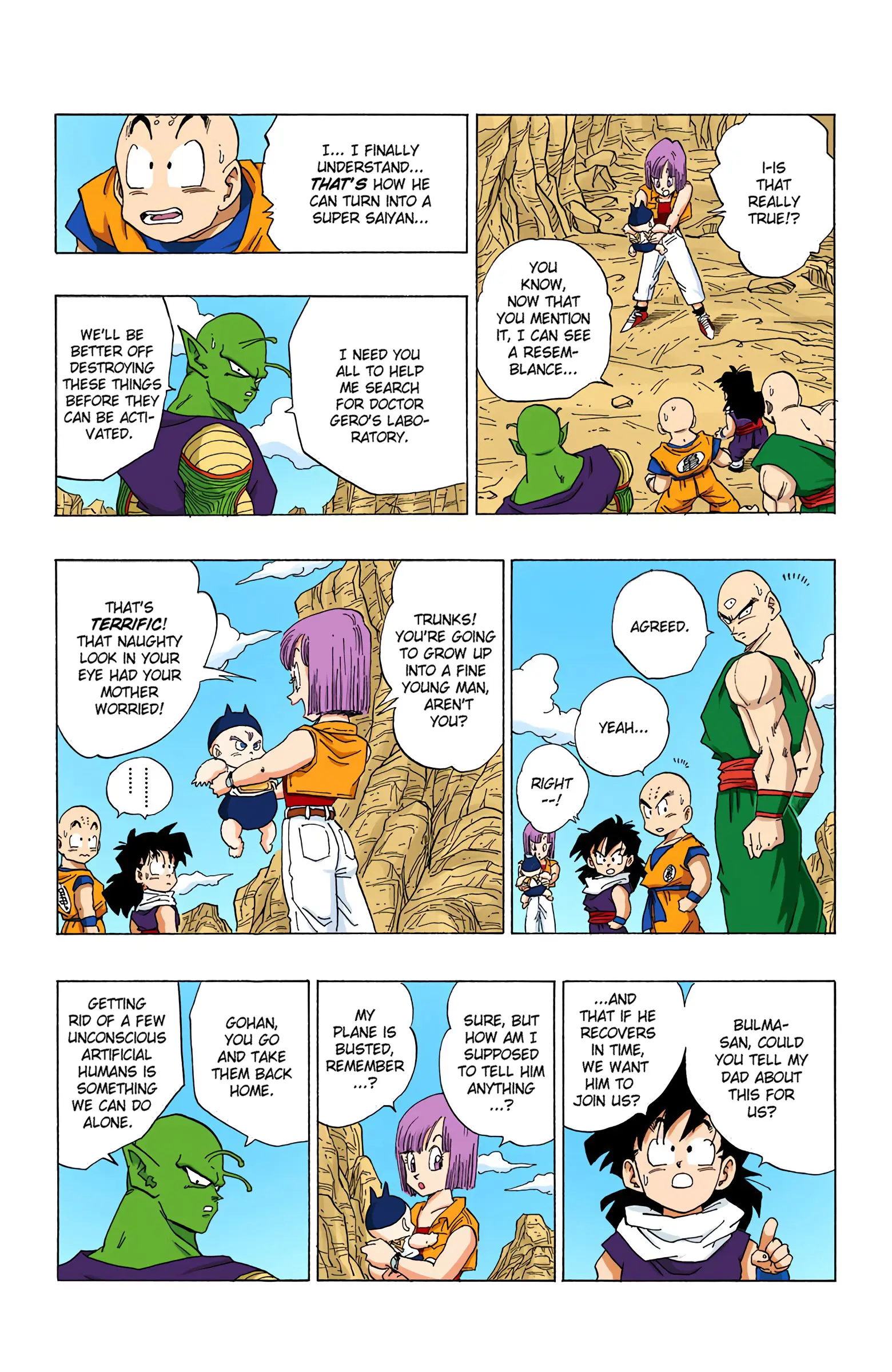 DBZ Perfect Cell Saga (Colored), chapter 348, page 7
