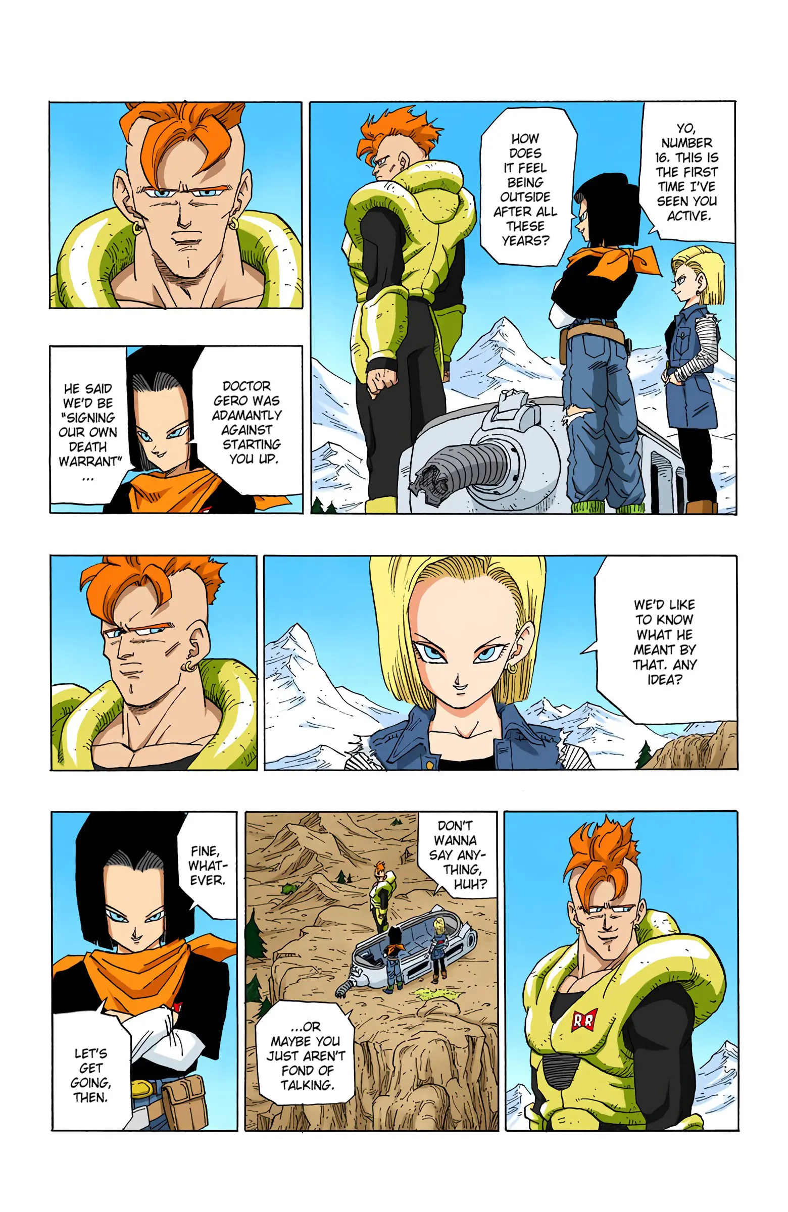 DBZ Perfect Cell Saga (Colored), chapter 351, page 4