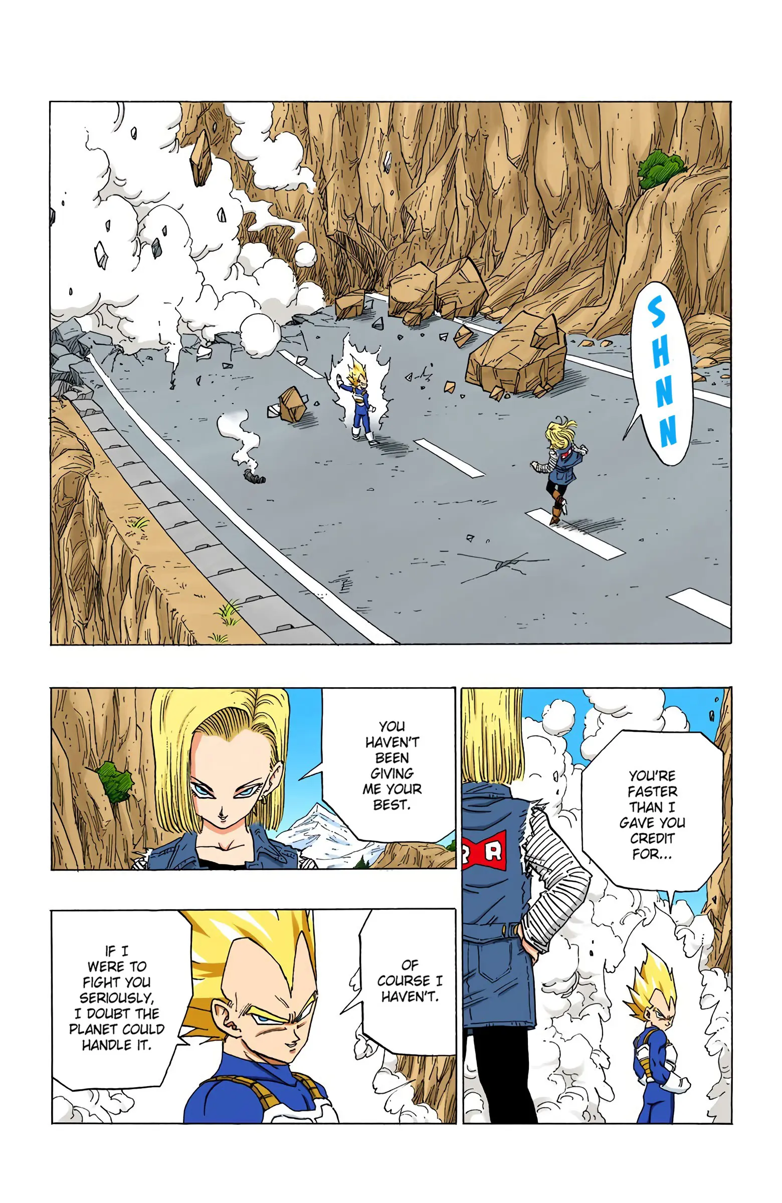 DBZ Perfect Cell Saga (Colored), chapter 352, page 11