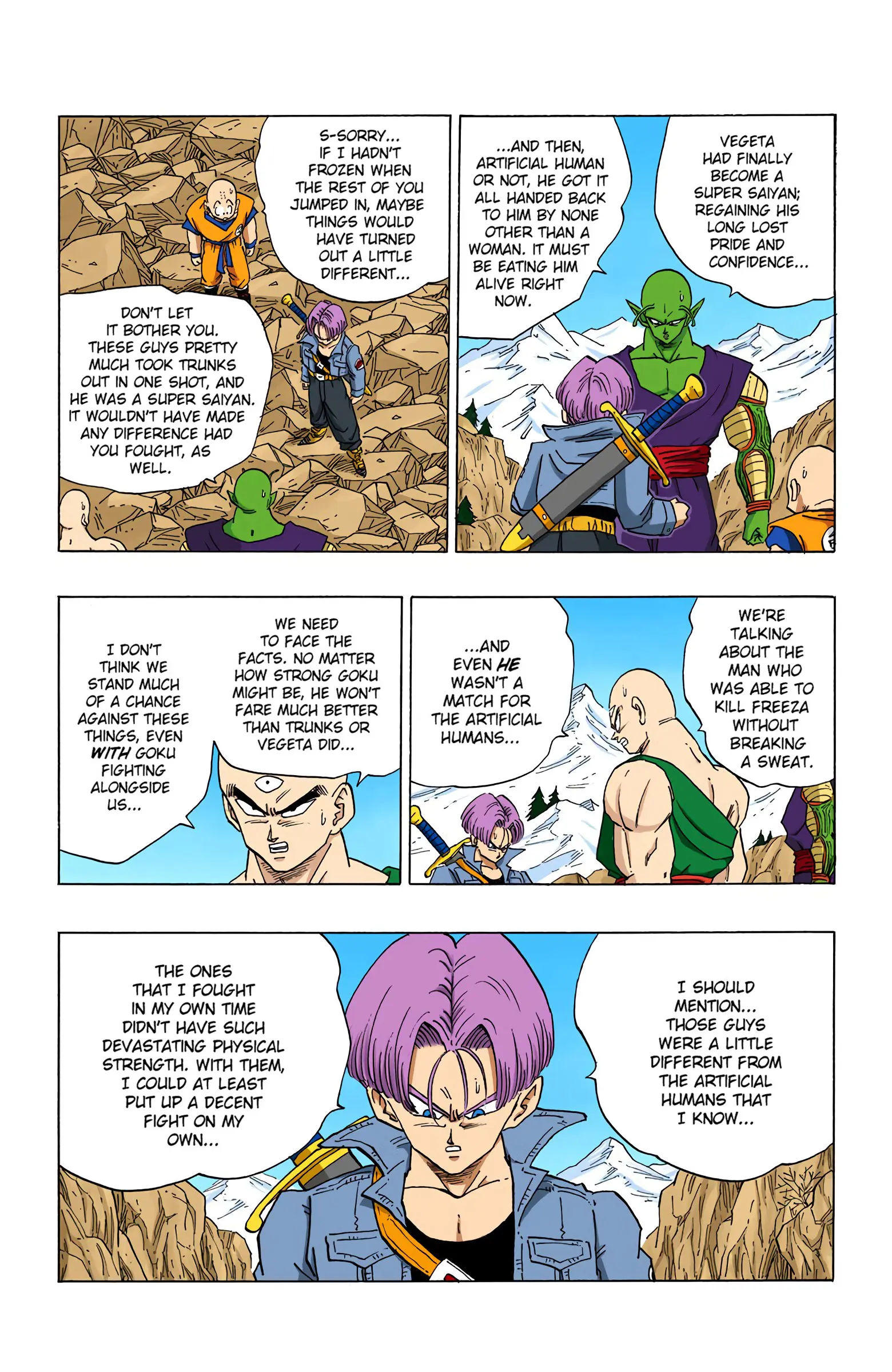 DBZ Perfect Cell Saga (Colored), chapter 355, page 9