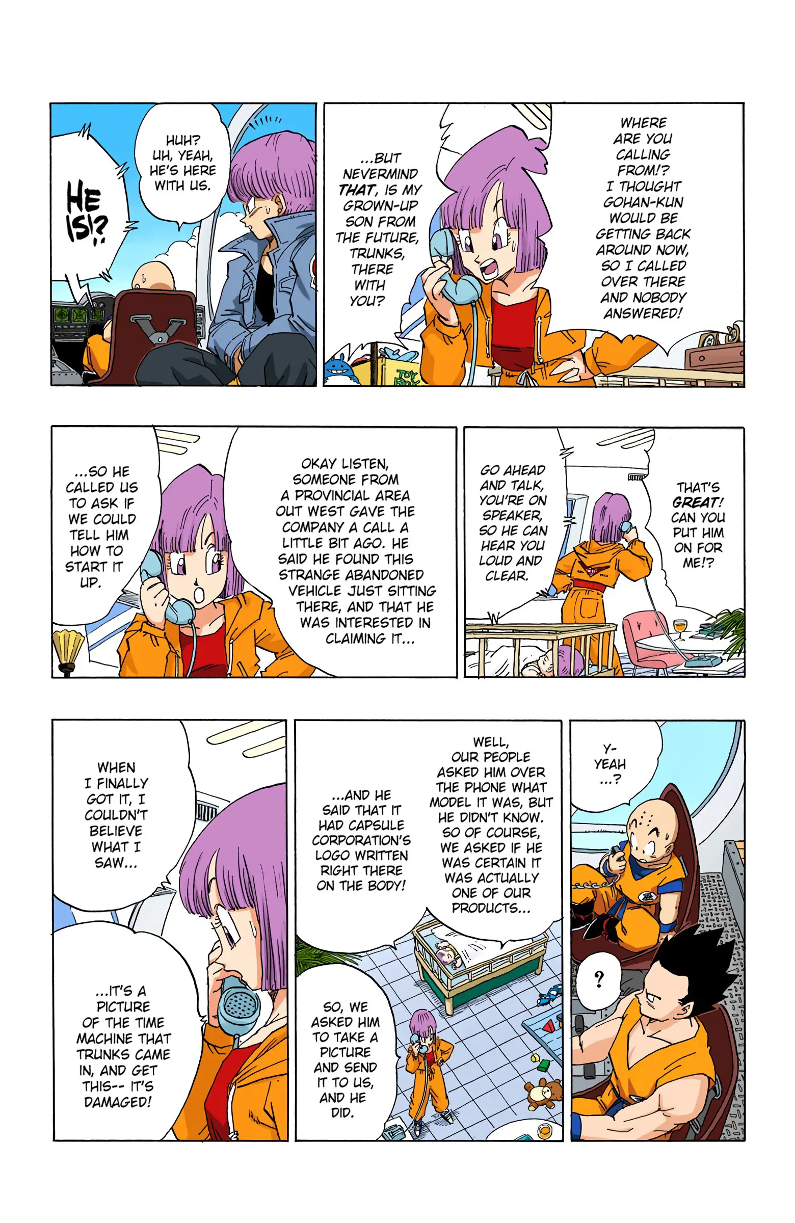 DBZ Perfect Cell Saga (Colored), chapter 357, page 13