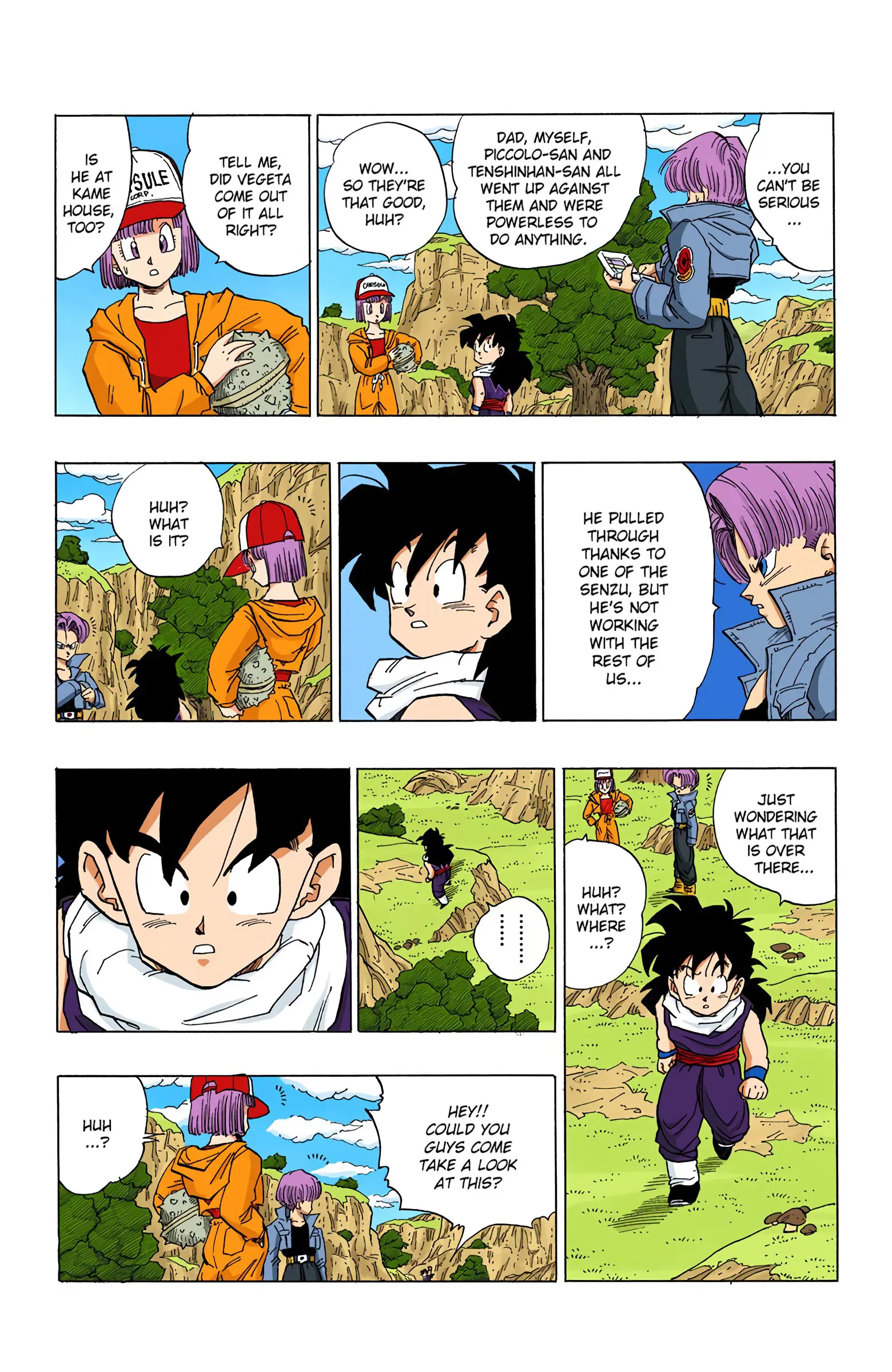DBZ Perfect Cell Saga (Colored), chapter 359, page 4