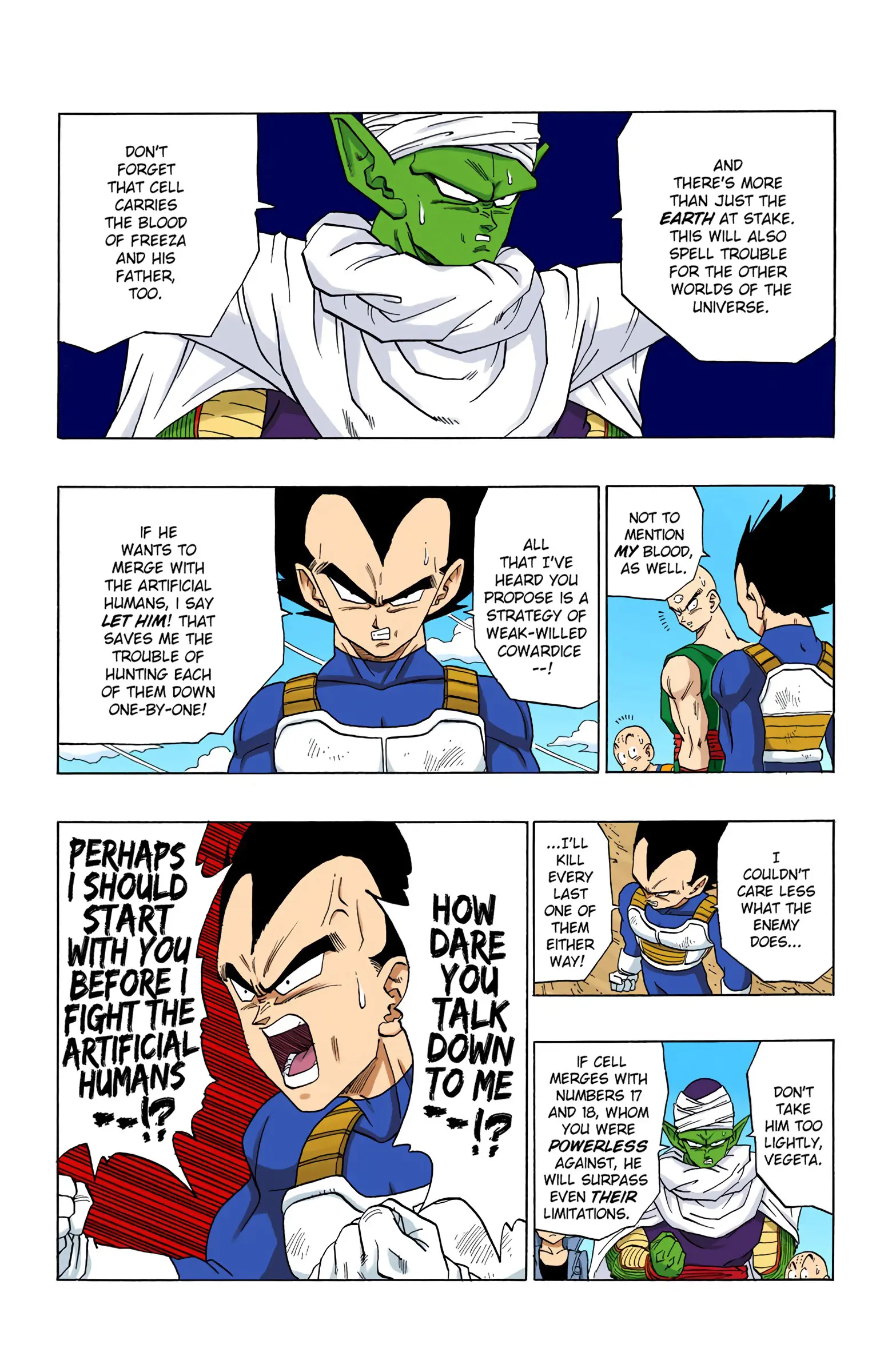DBZ Perfect Cell Saga (Colored), chapter 365, page 3