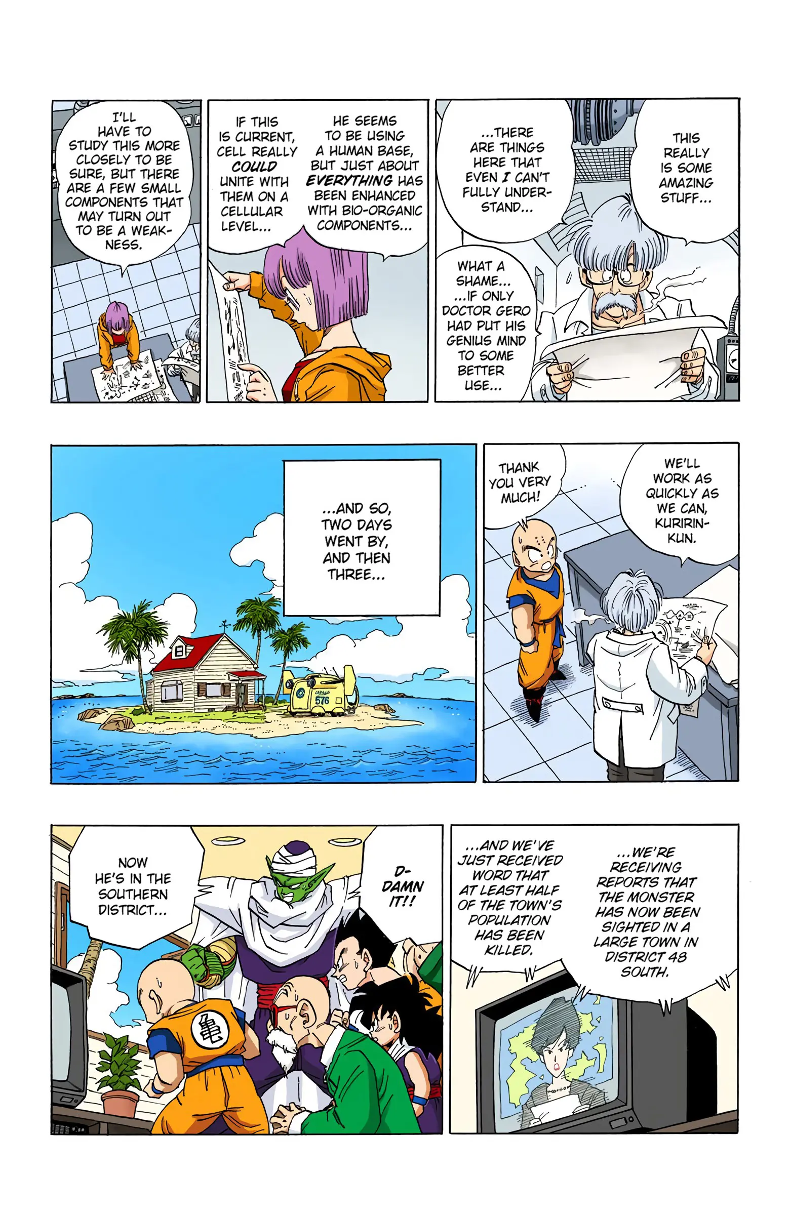 DBZ Perfect Cell Saga (Colored), chapter 365, page 13