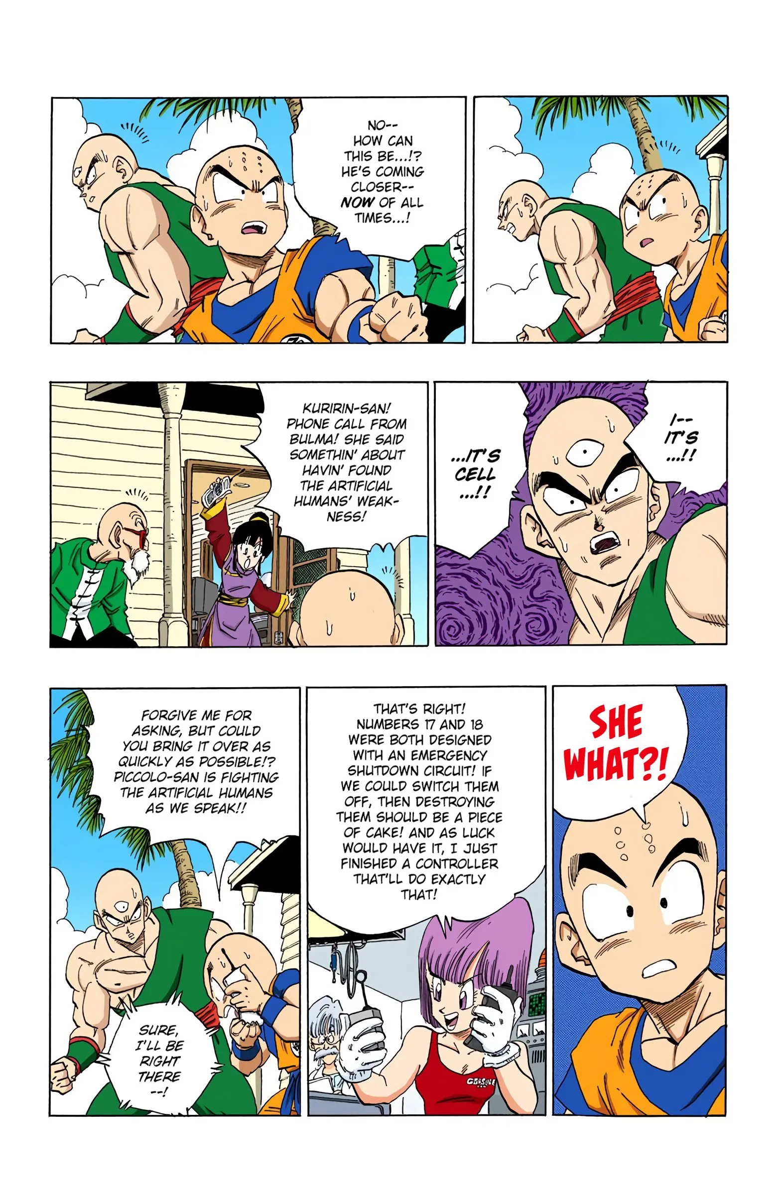 DBZ Perfect Cell Saga (Colored), chapter 368, page 12